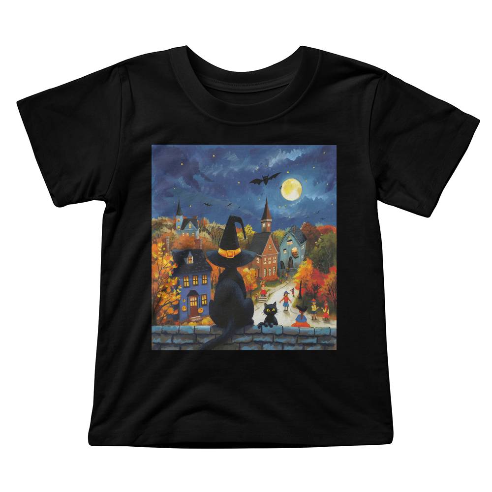 Midnight Meow Manor Toddler Tee