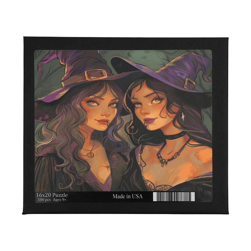 Bewitching Sisters Puzzle 16x20