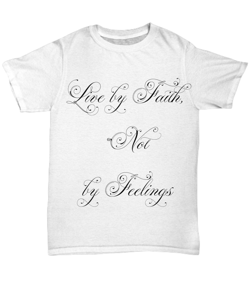 "Live by Faith" All Over T-Shirt
