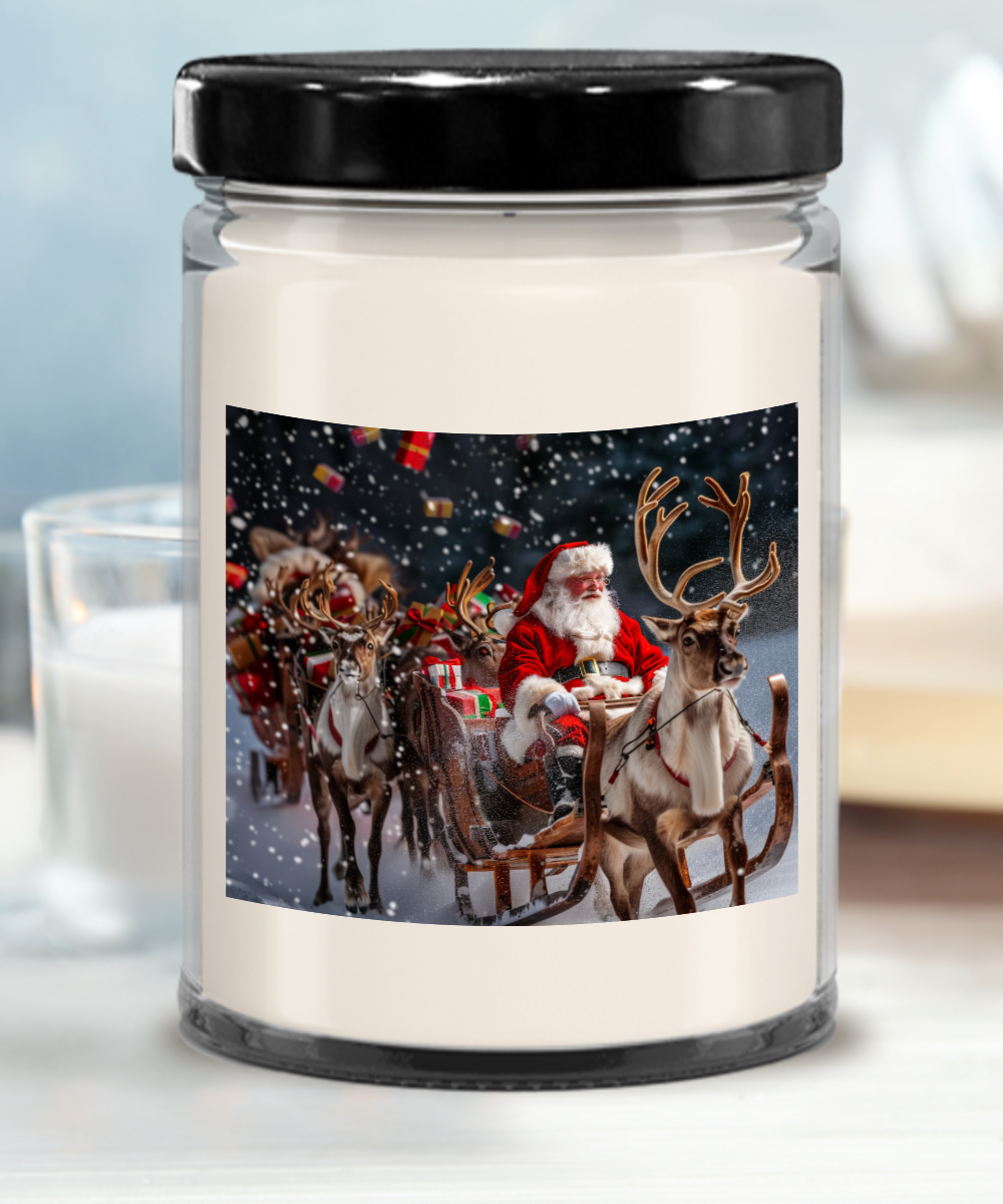 Sleigh Candle