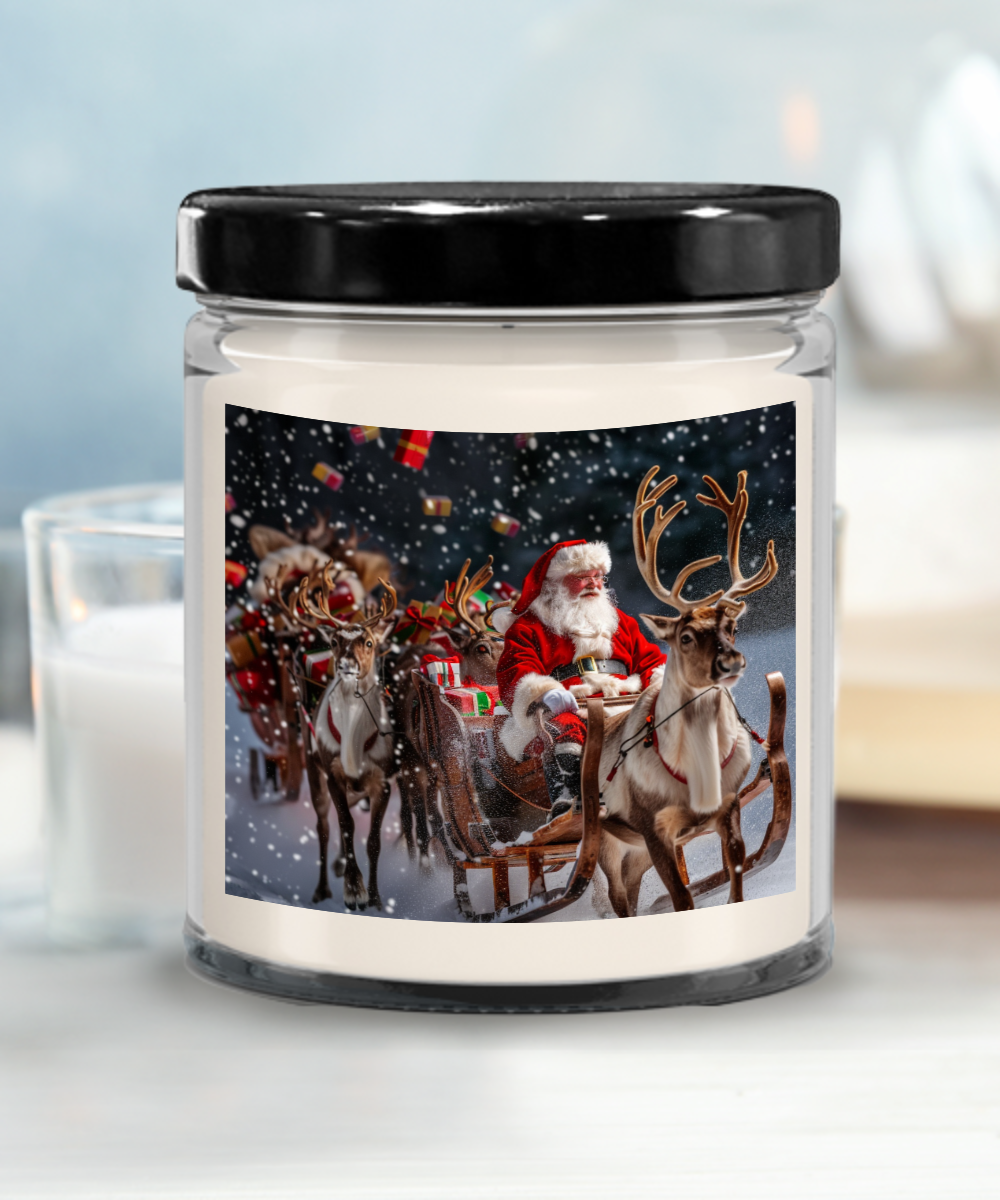 Sleigh Candle