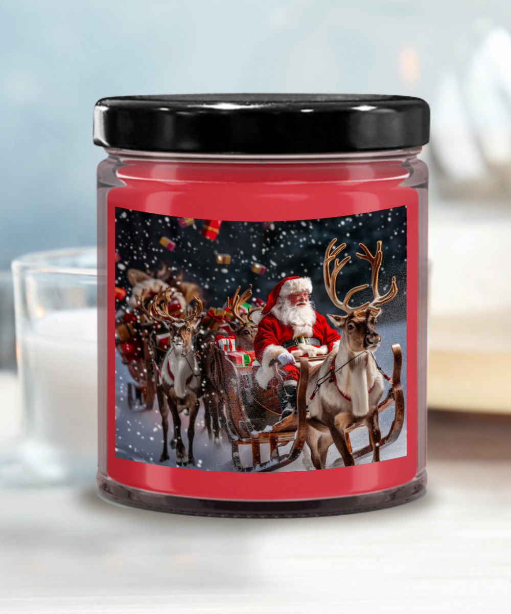 Sleigh Candle
