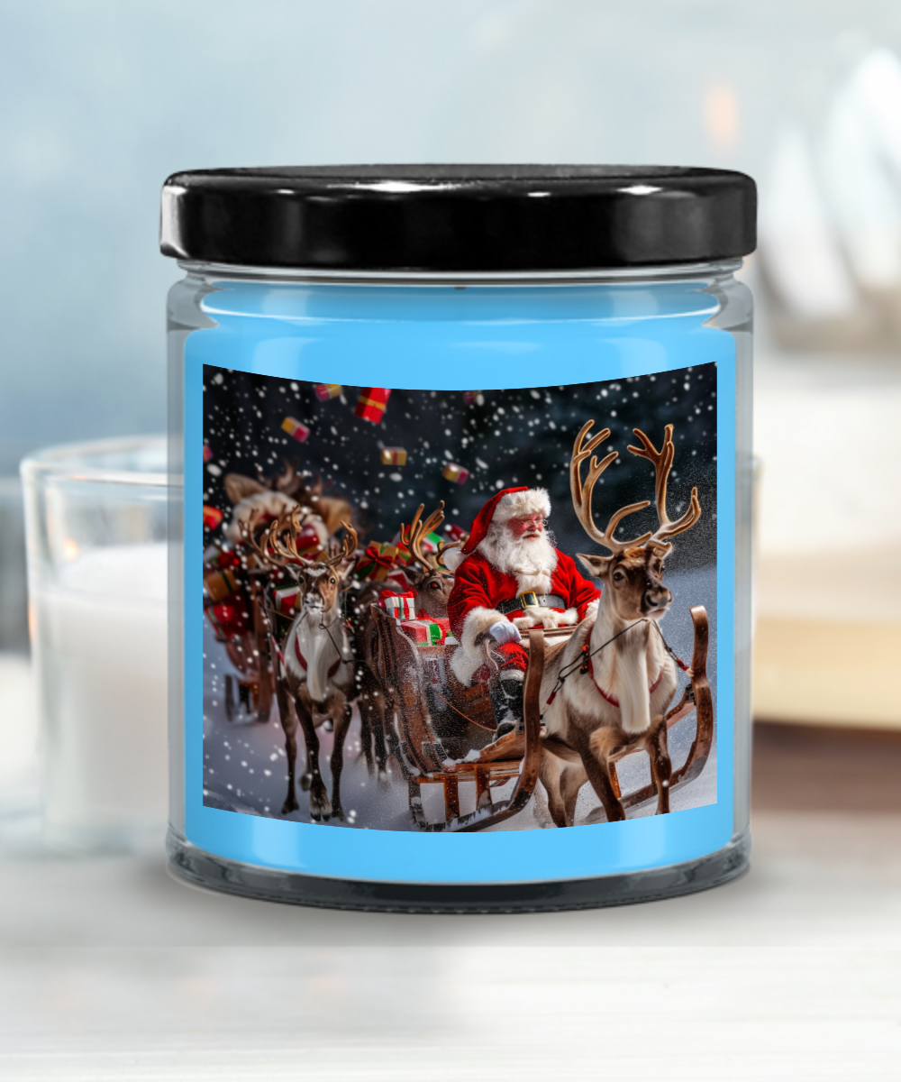 Sleigh Candle