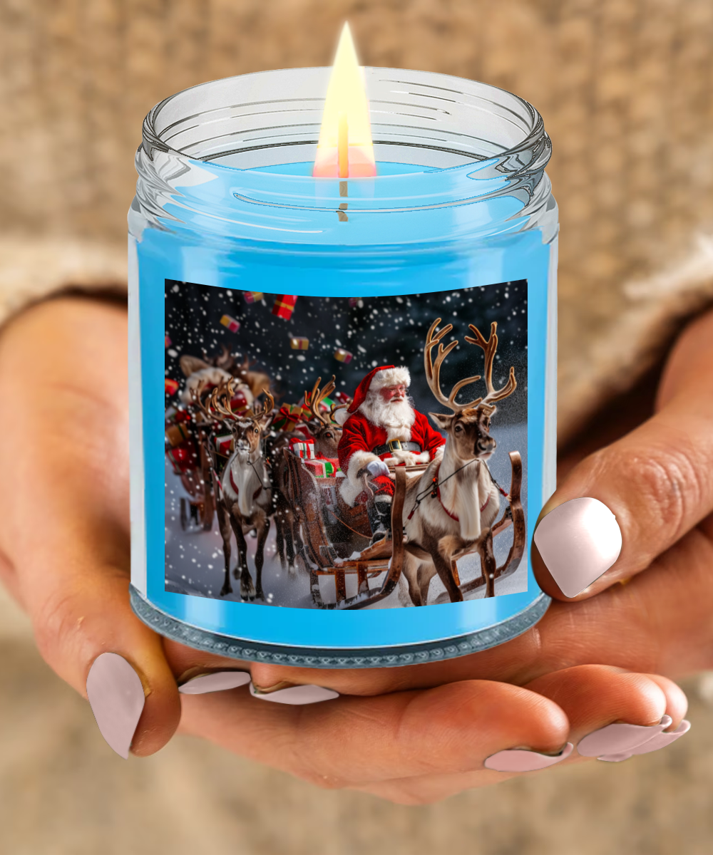 Sleigh Candle