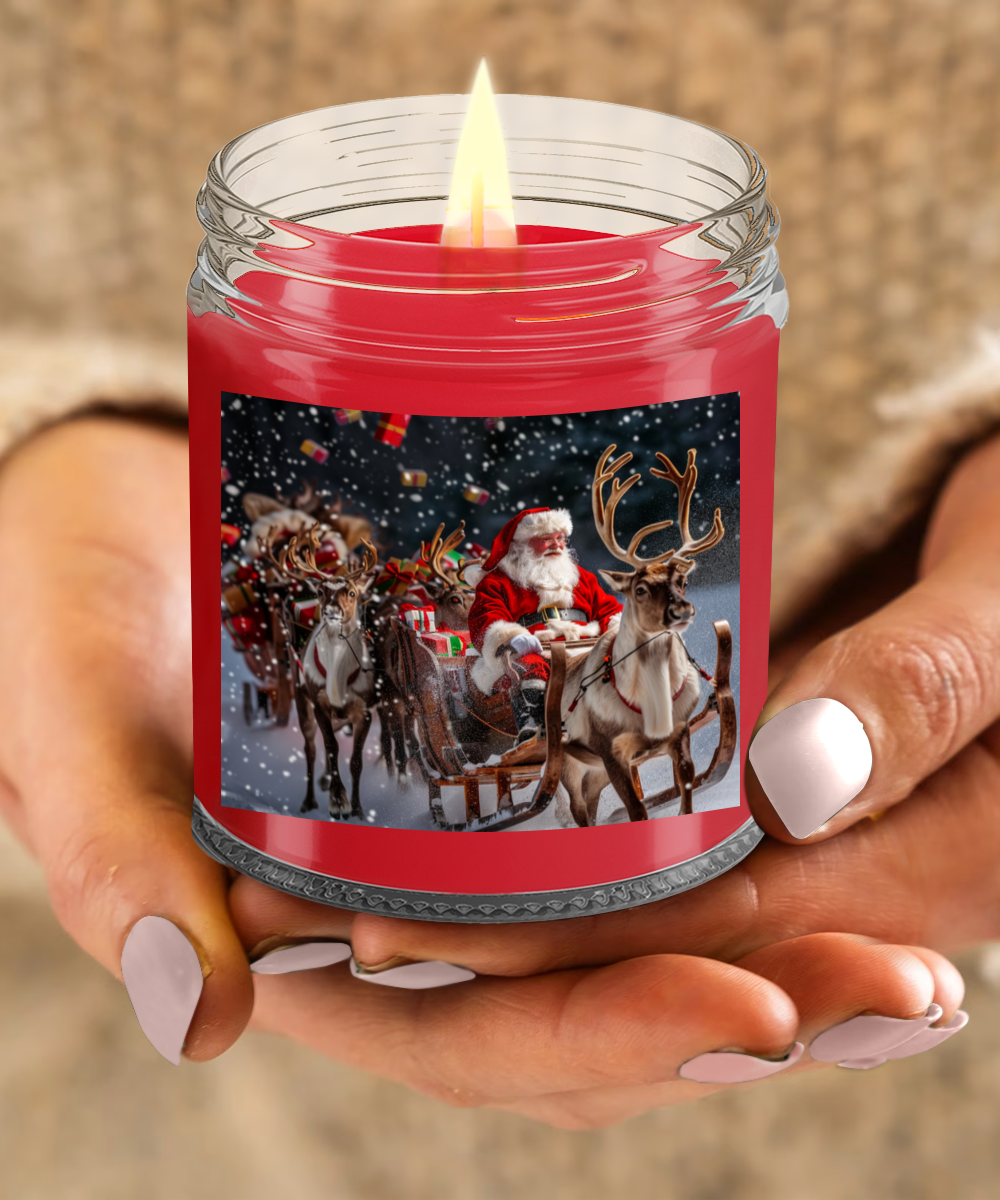 Sleigh Candle