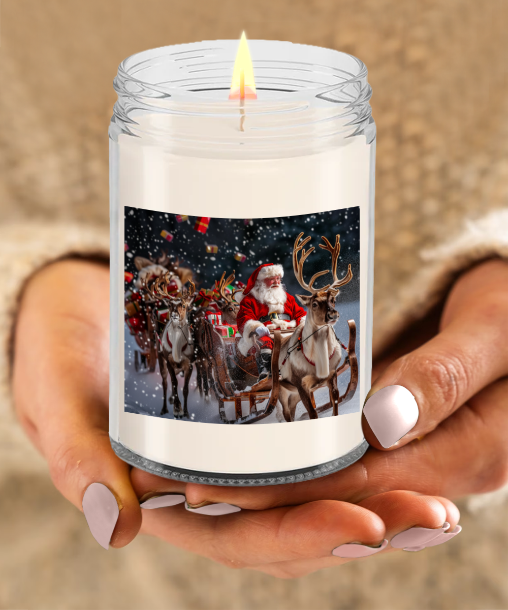 Sleigh Candle