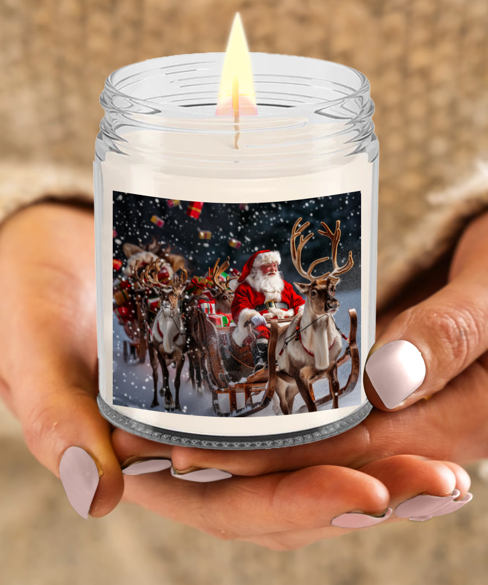 Sleigh Candle