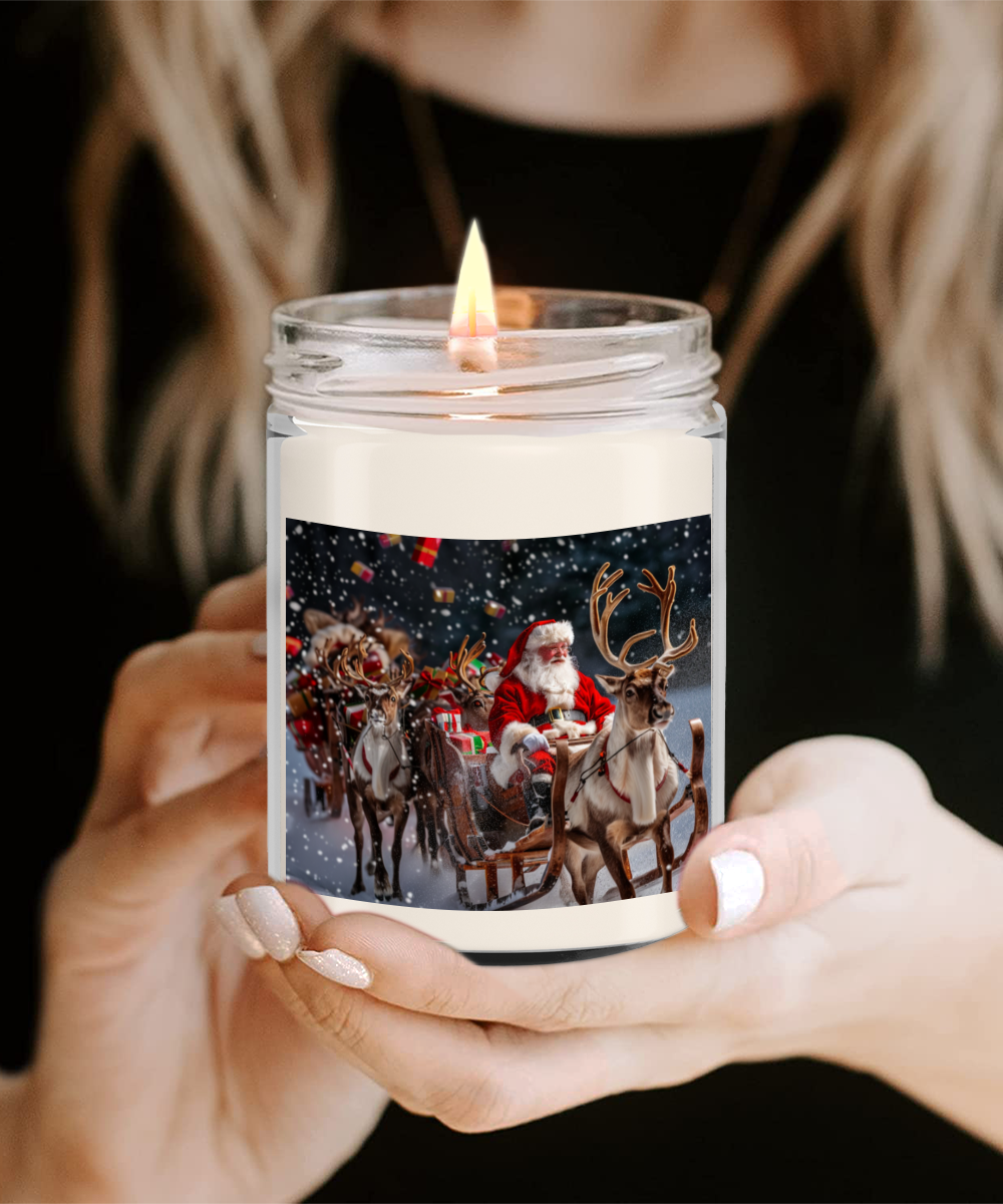 Sleigh Candle