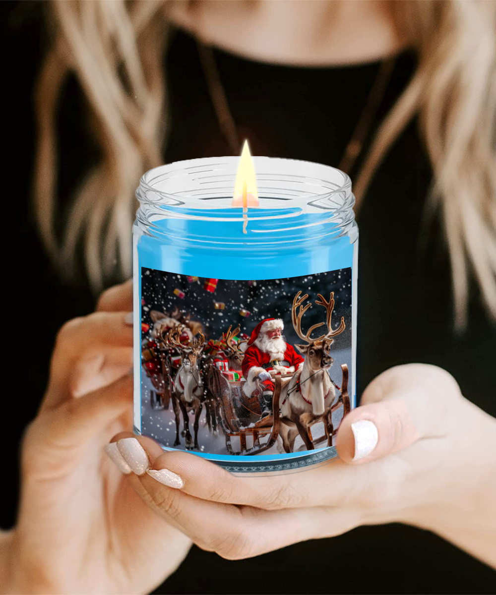 Sleigh Candle