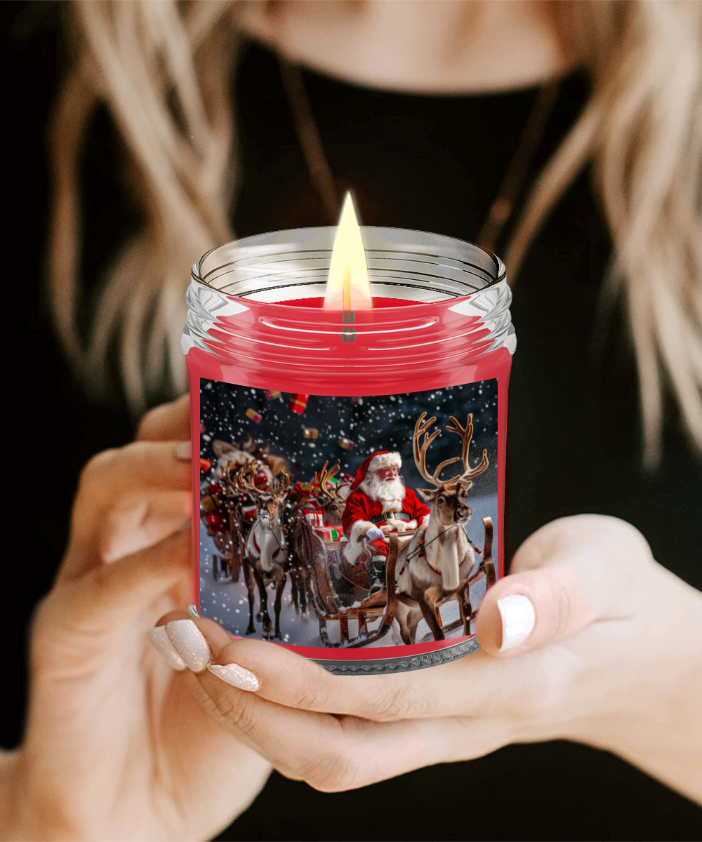 Sleigh Candle