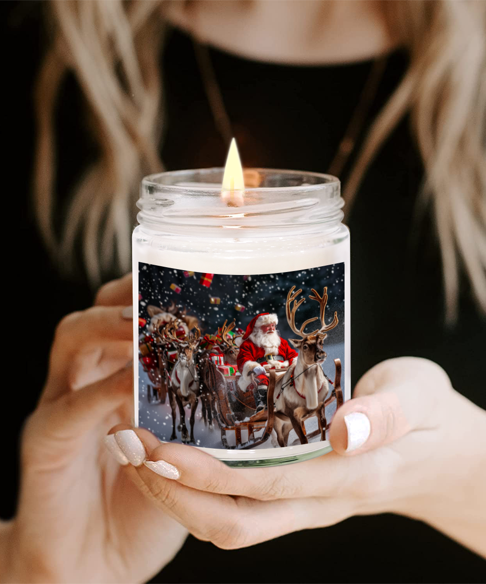 Sleigh Candle