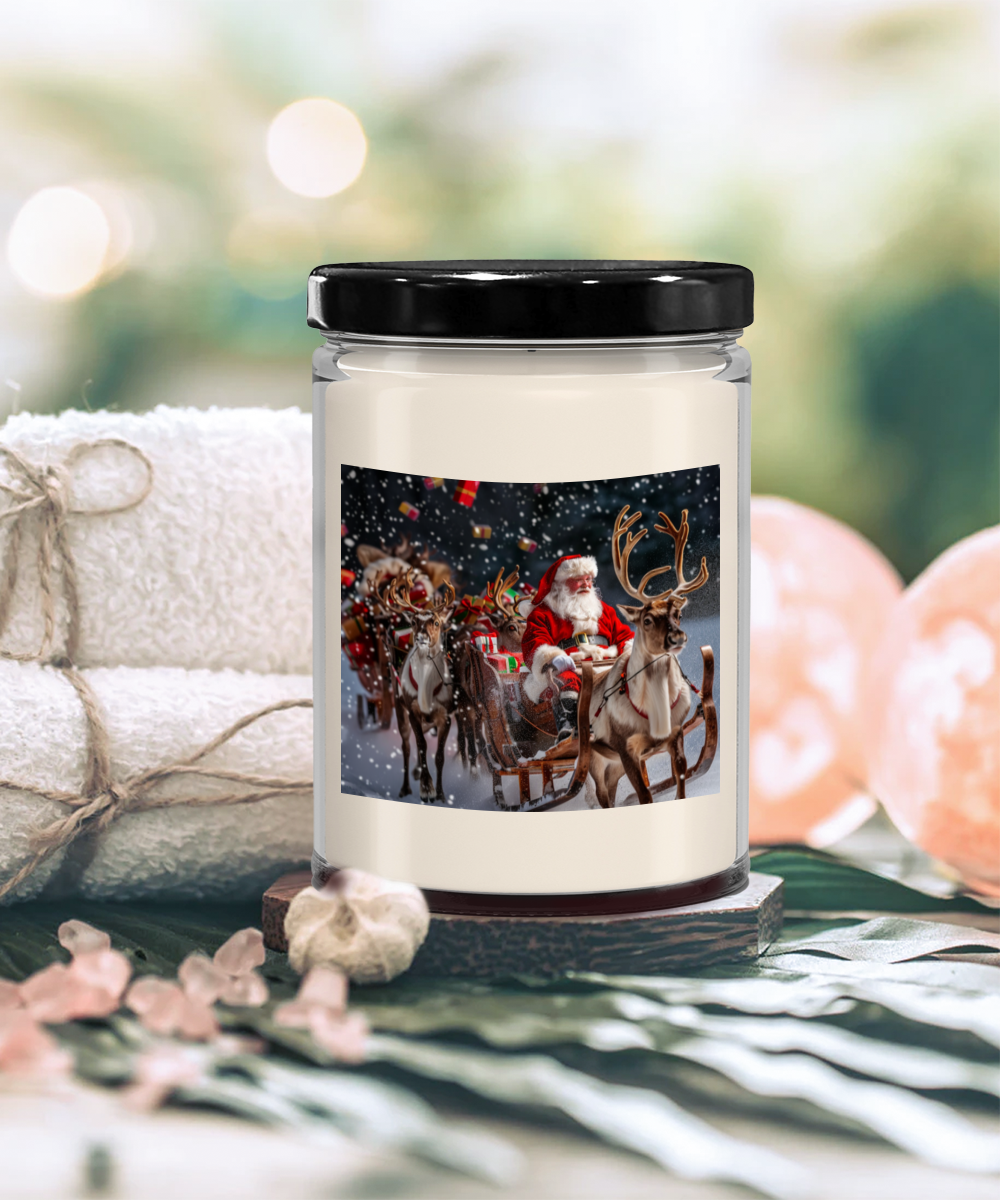Sleigh Candle
