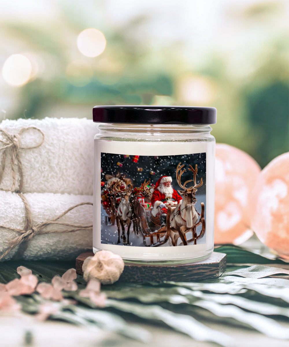 Sleigh Candle