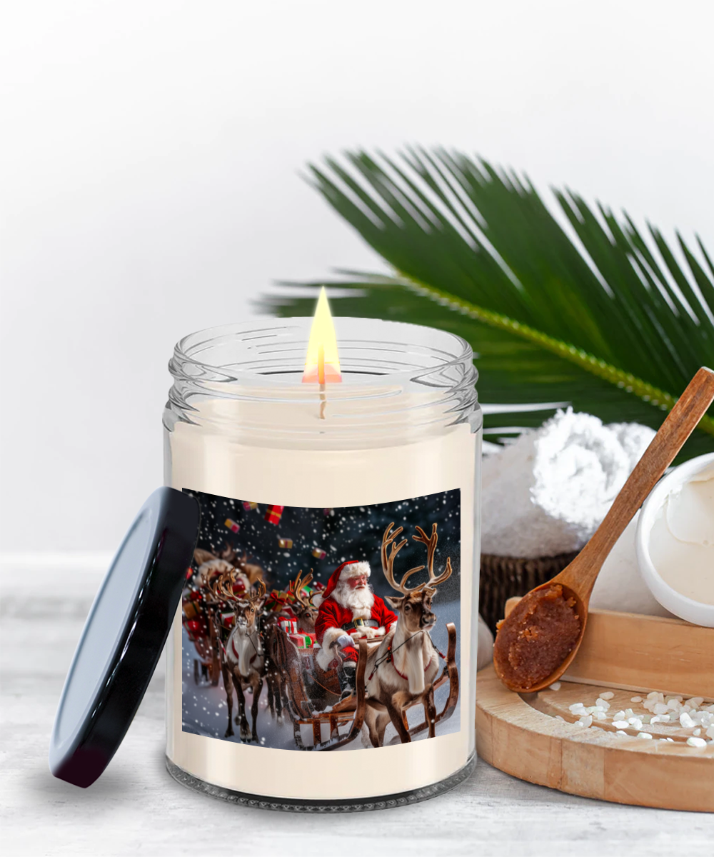 Sleigh Candle
