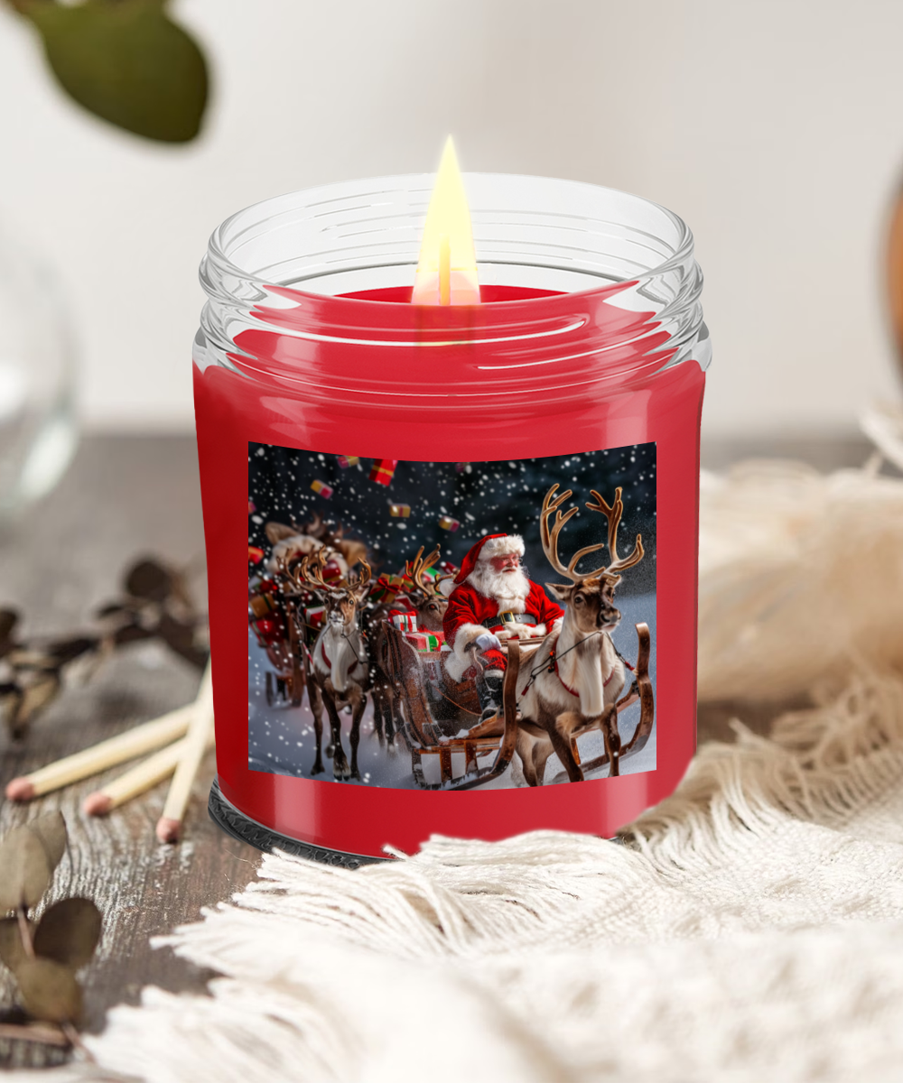 Sleigh Candle
