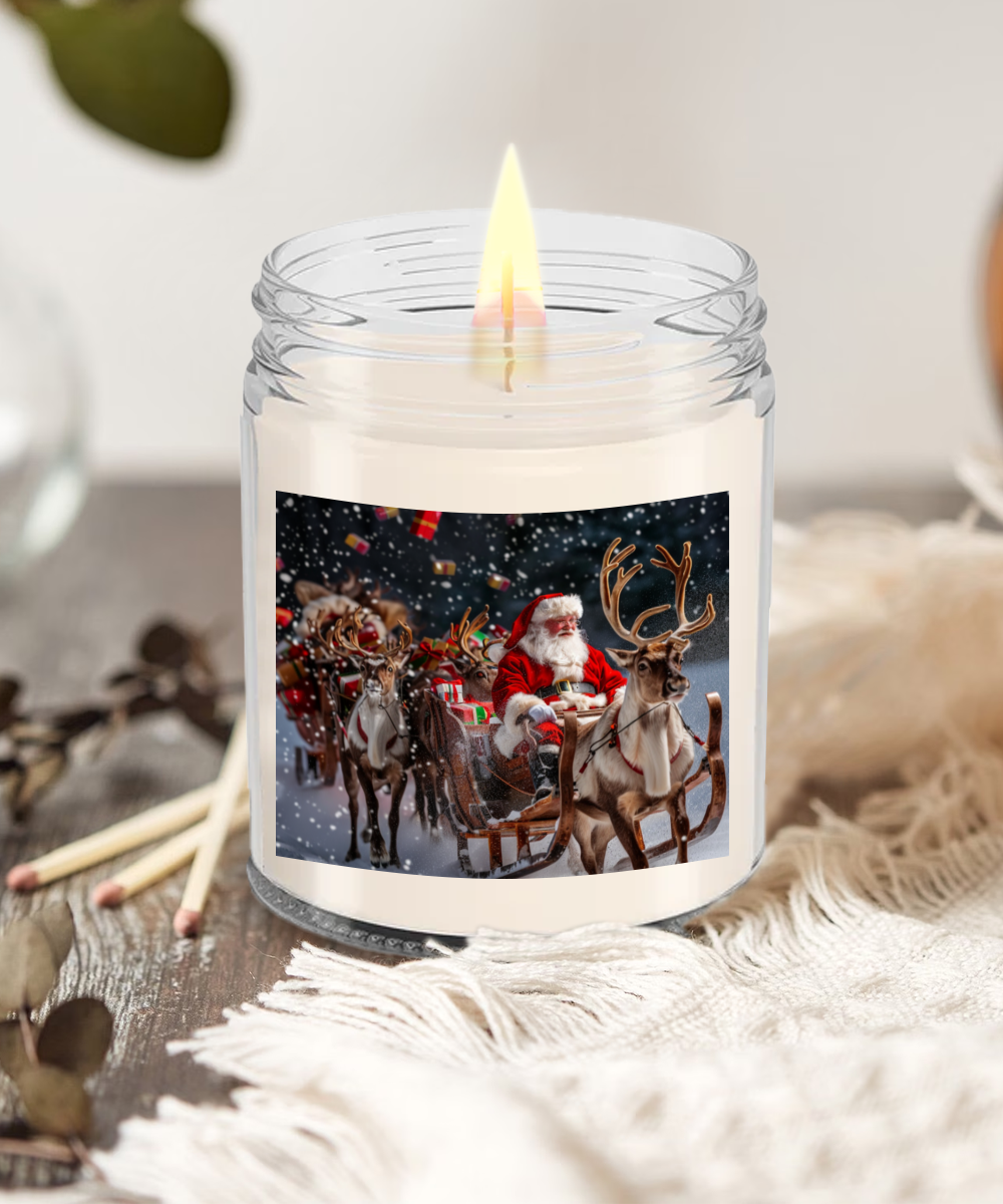 Sleigh Candle
