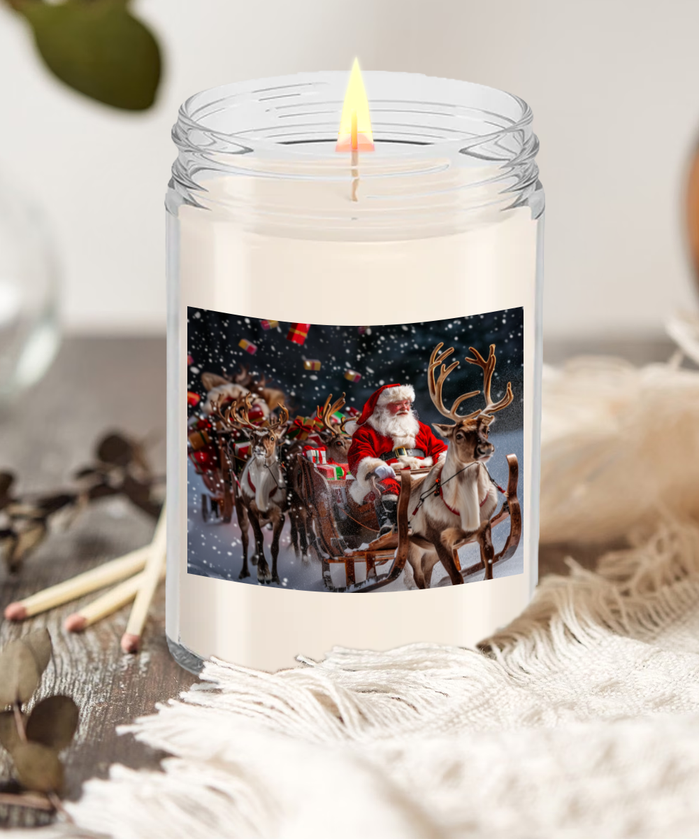 Sleigh Candle
