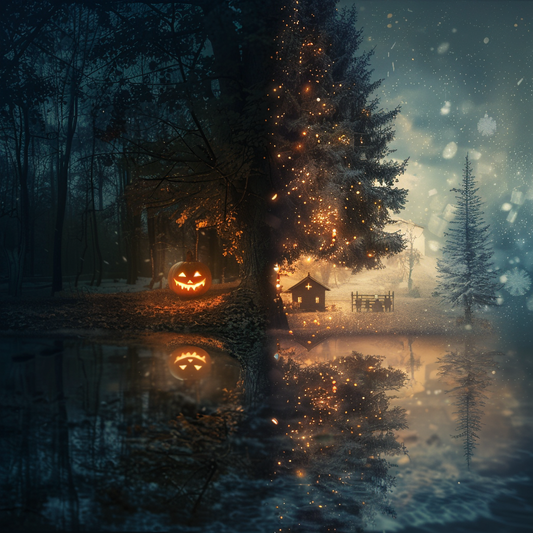Exploring the Connection Between Halloween and Christmas: Darkness, Light, and Life’s Full Spectrum