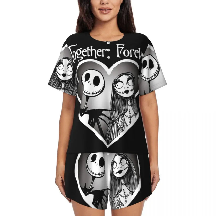 Get Cozy This Spooky Season with Nightmare Before Christmas Pajama Sets