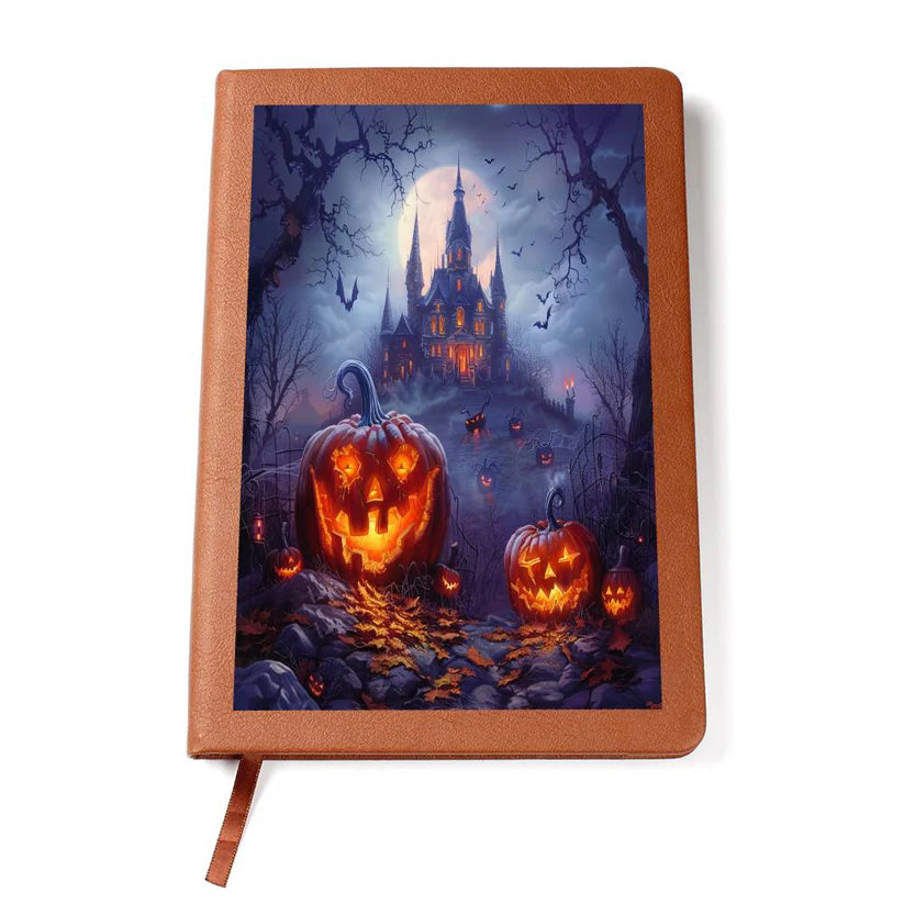 Product Highlight: Halloween-Themed Graphic Leather Journals