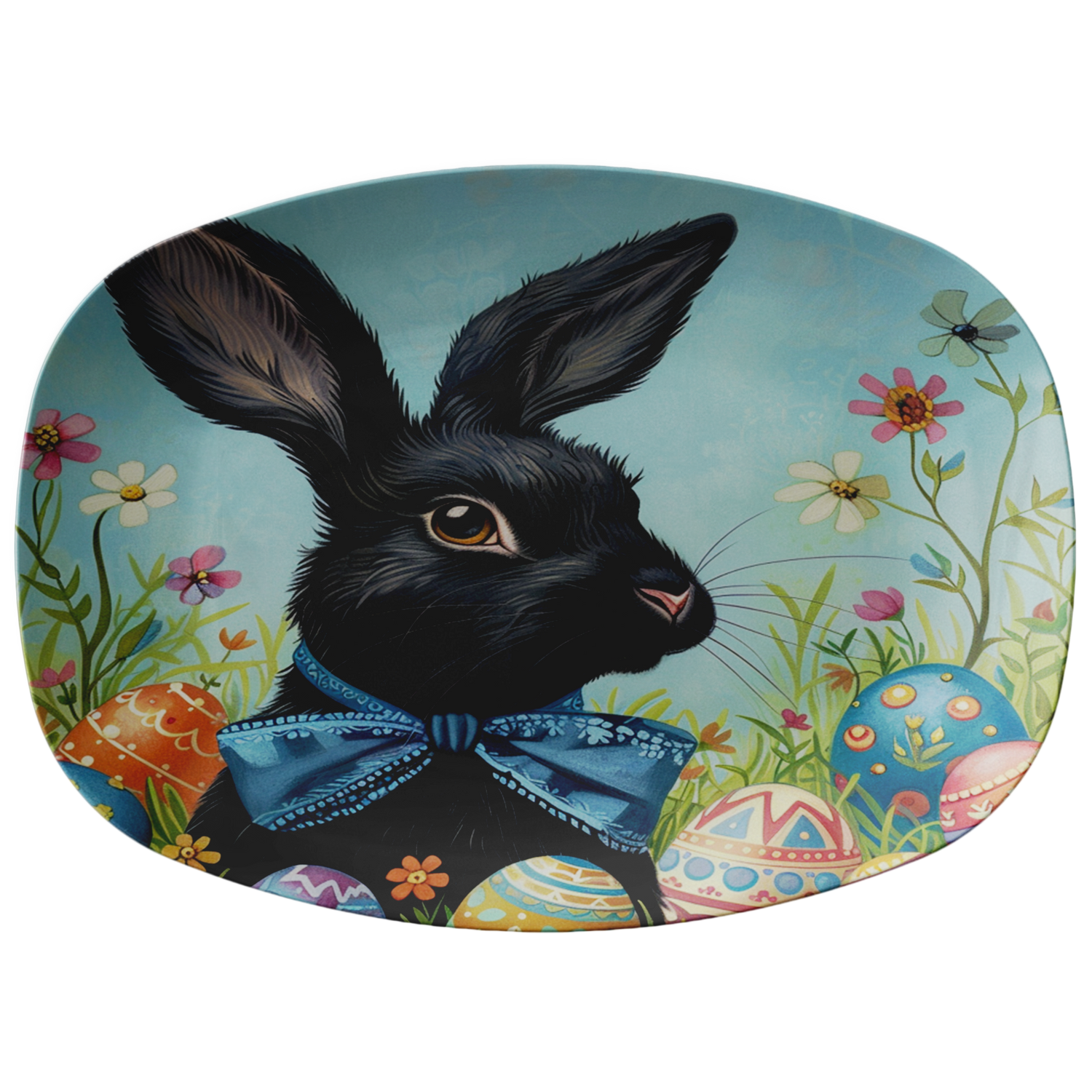 Black_Bunny_with_Blue_Bow_Platter_Flat_Mockup.png