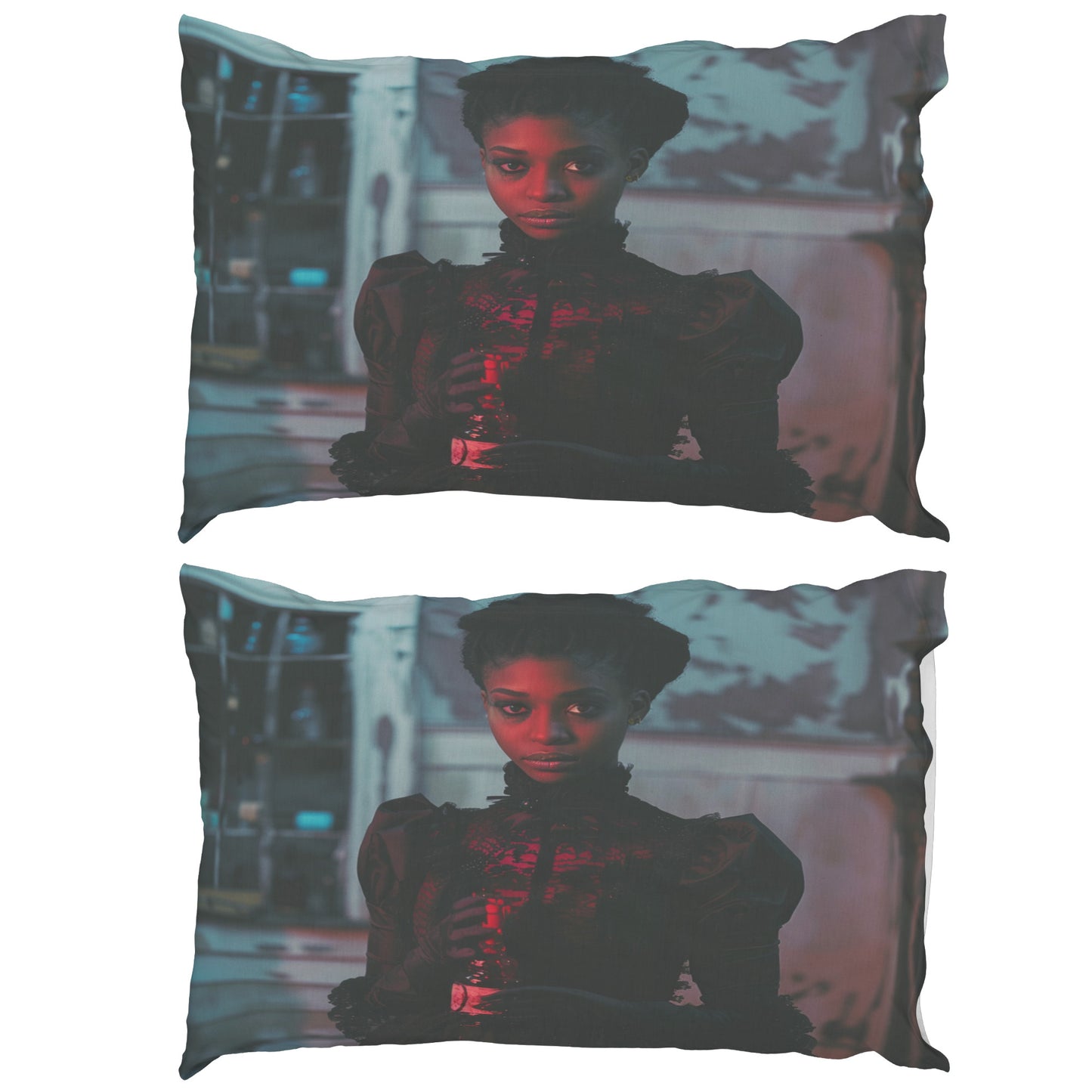 Blackheart Belle Pillowcase Set