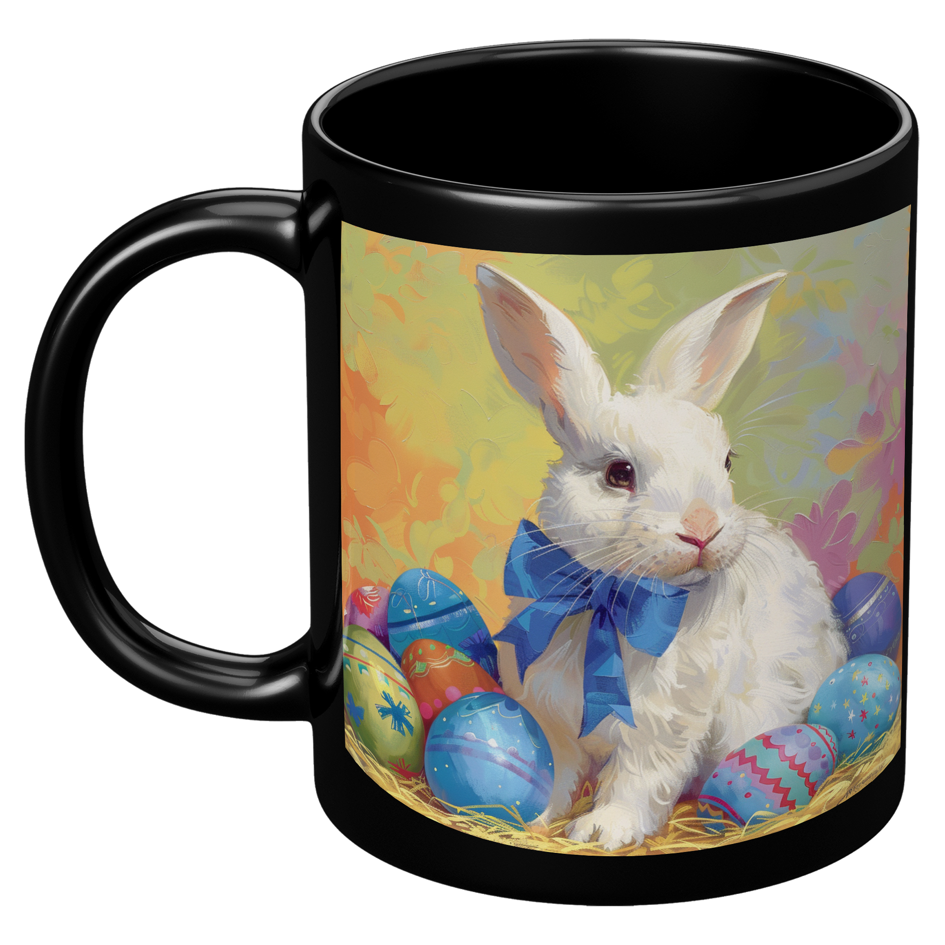 Blue_Bow_White_Bunny_MugBlack_11oz_Black_LH_Mockup.png