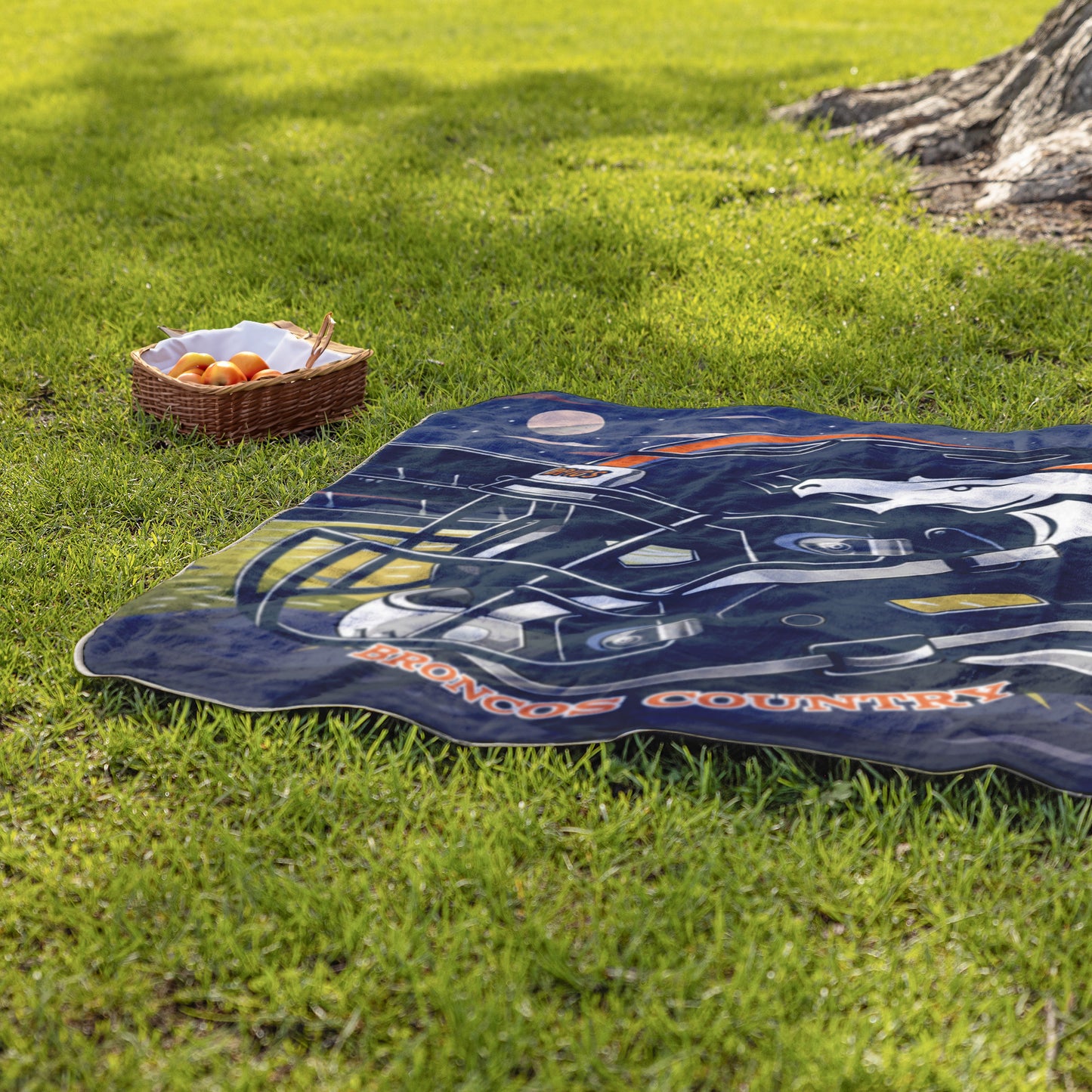 Broncos Stadium Blanket