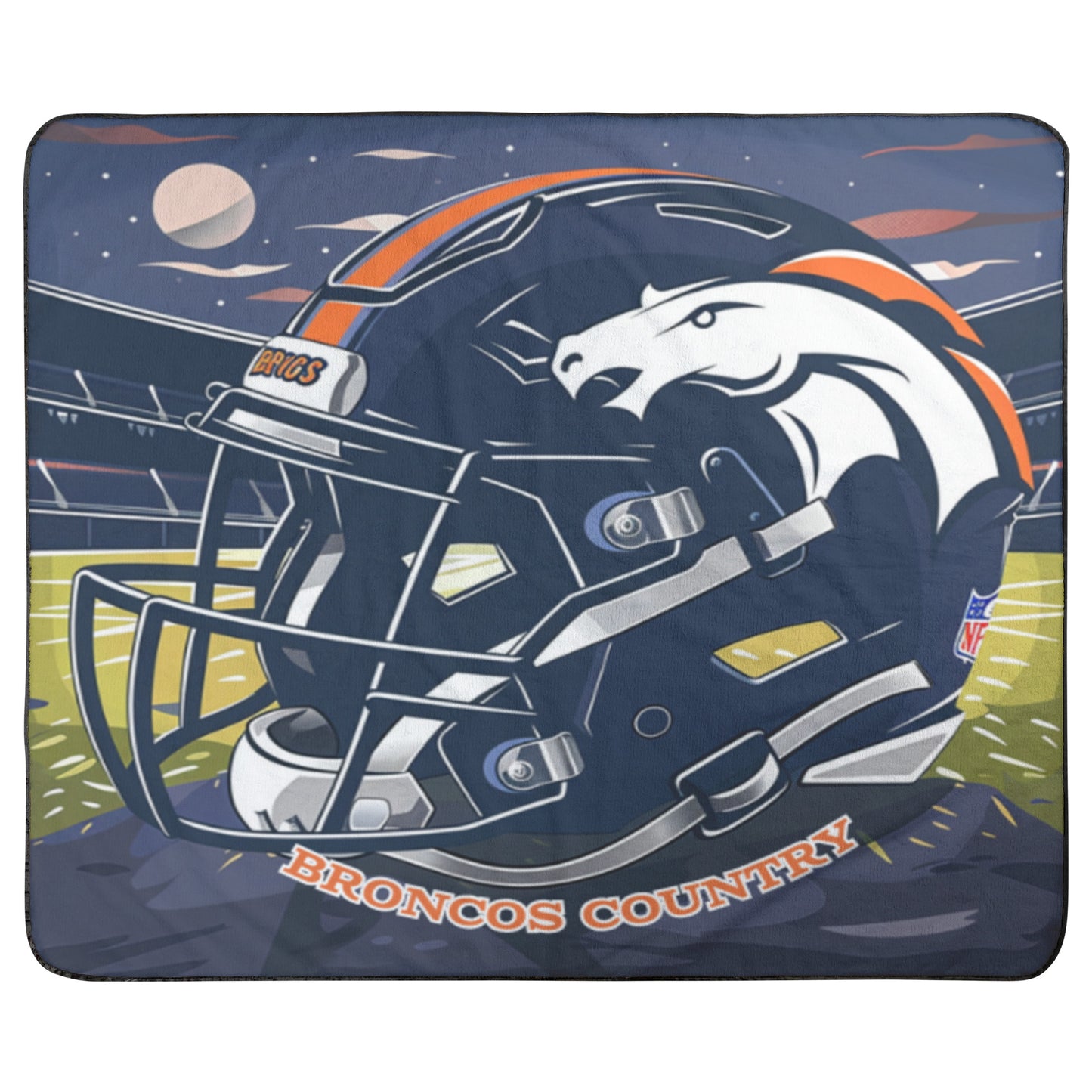 Broncos Stadium Blanket