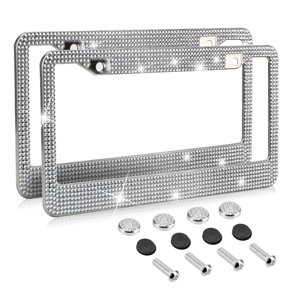 Bling License Plate Frames (2 PCS )