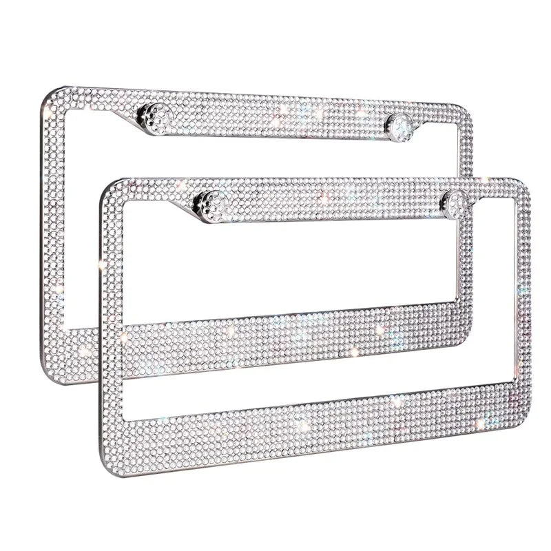 Bling License Plate Frames (2 PCS )