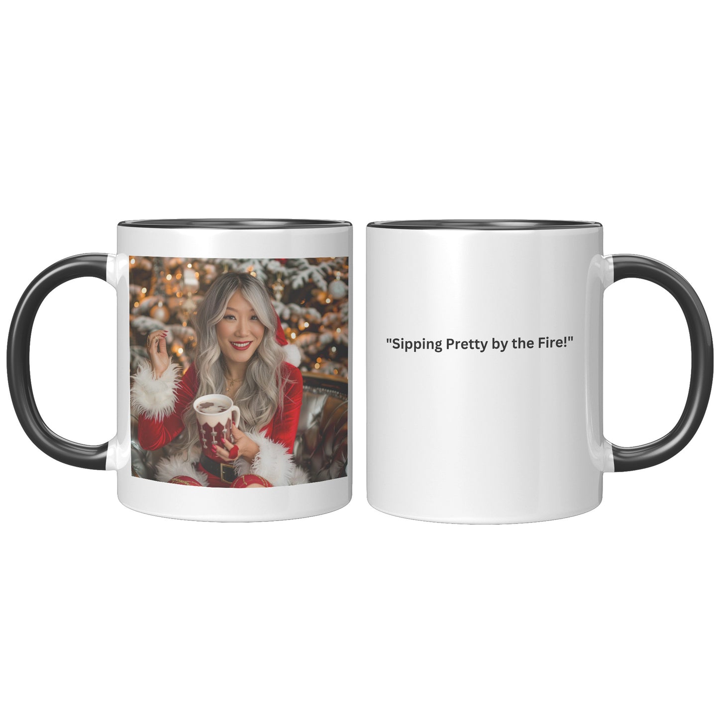 Candy Cane Charm Mug
