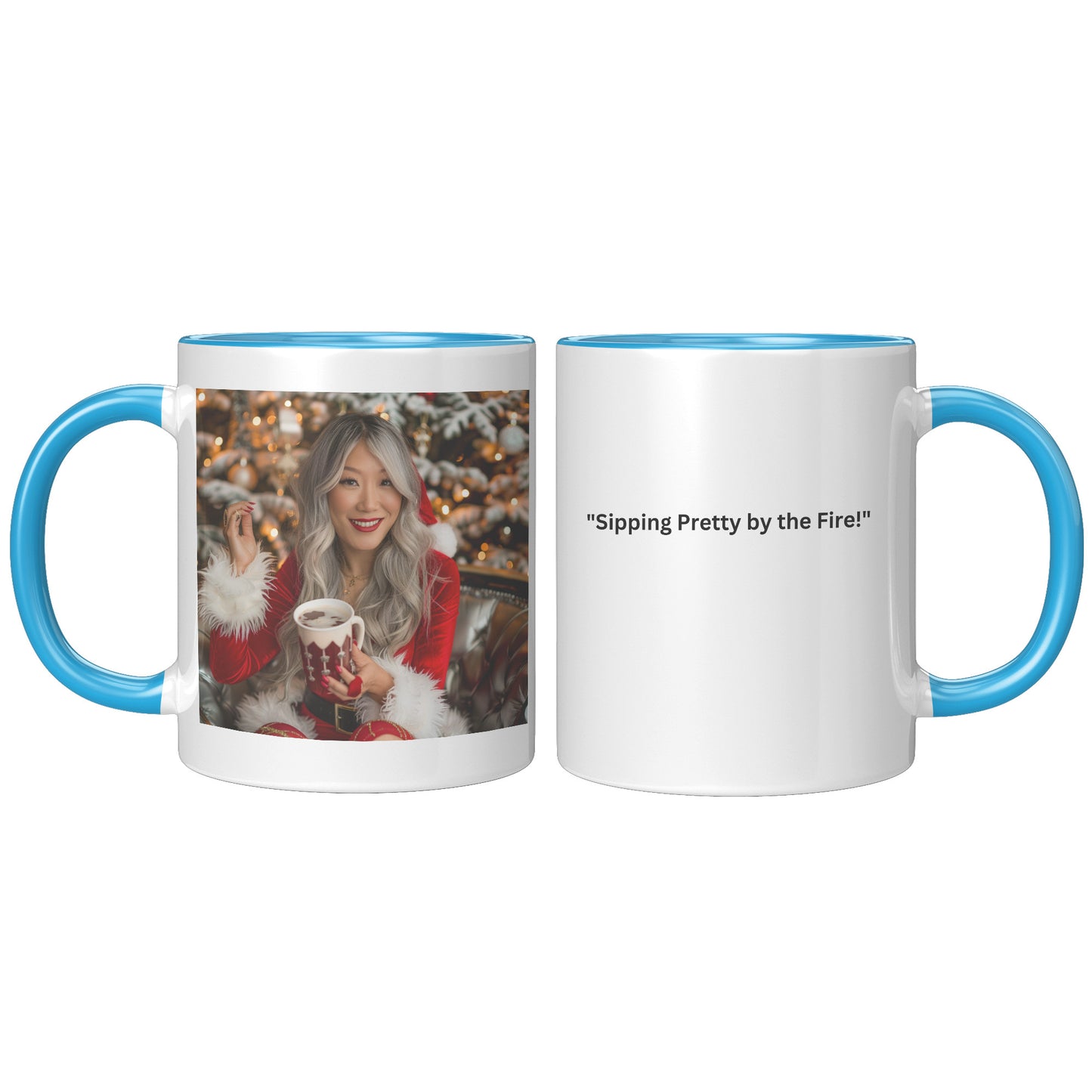 Candy Cane Charm Mug