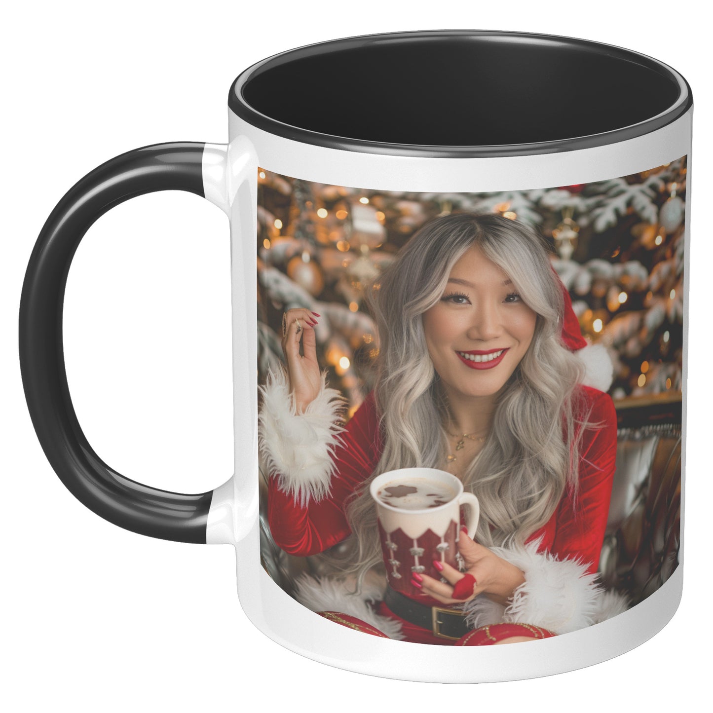 Candy Cane Charm Mug