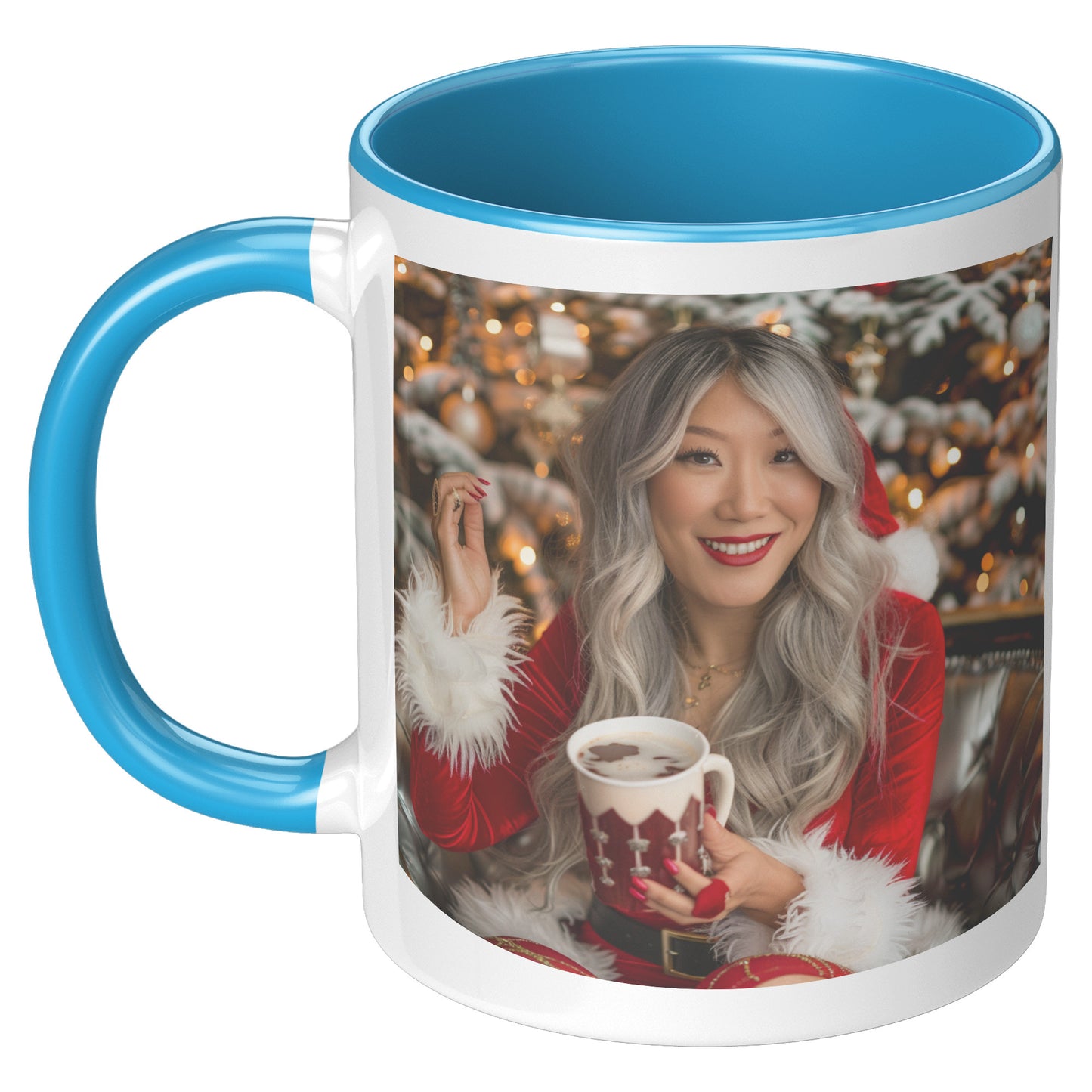 Candy Cane Charm Mug