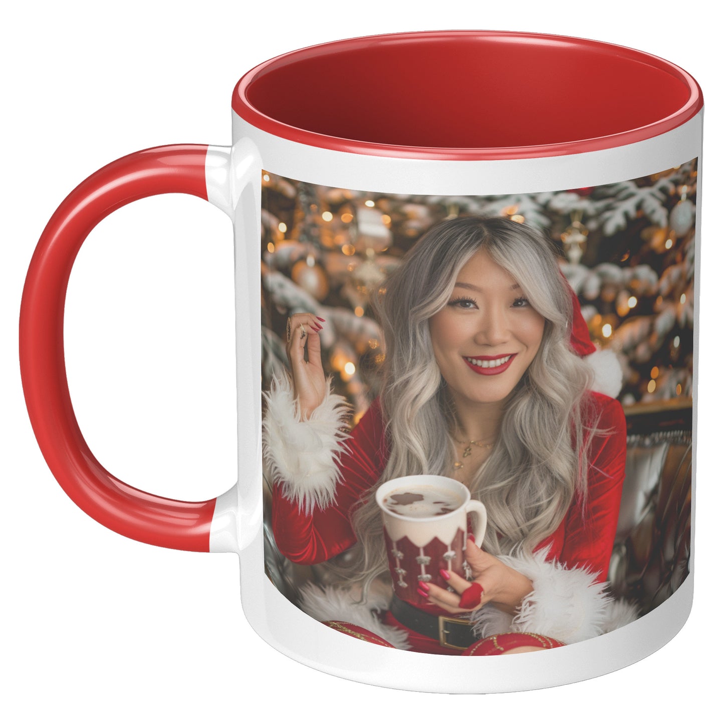 Candy Cane Charm Mug