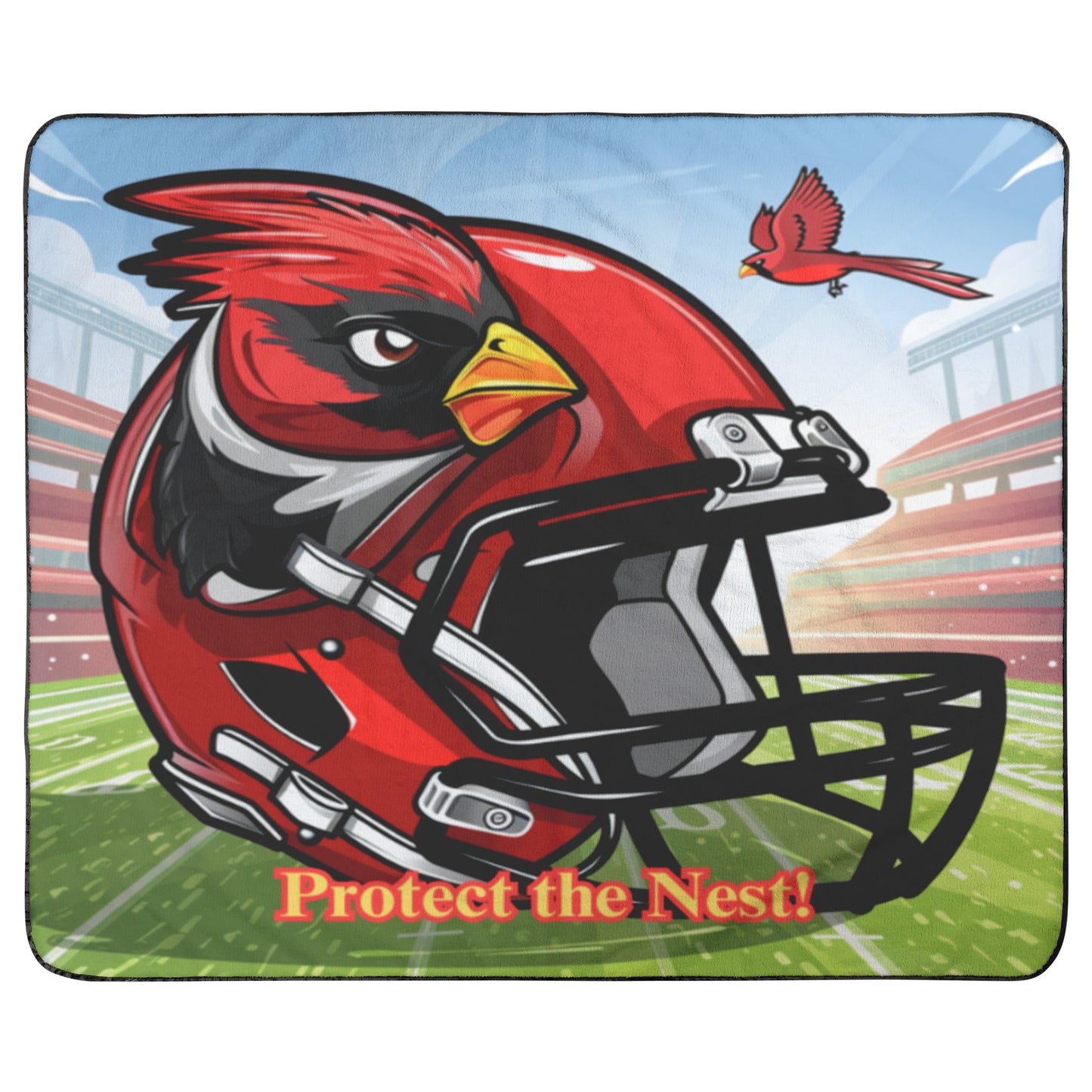 Cardinals Stadium Blanket