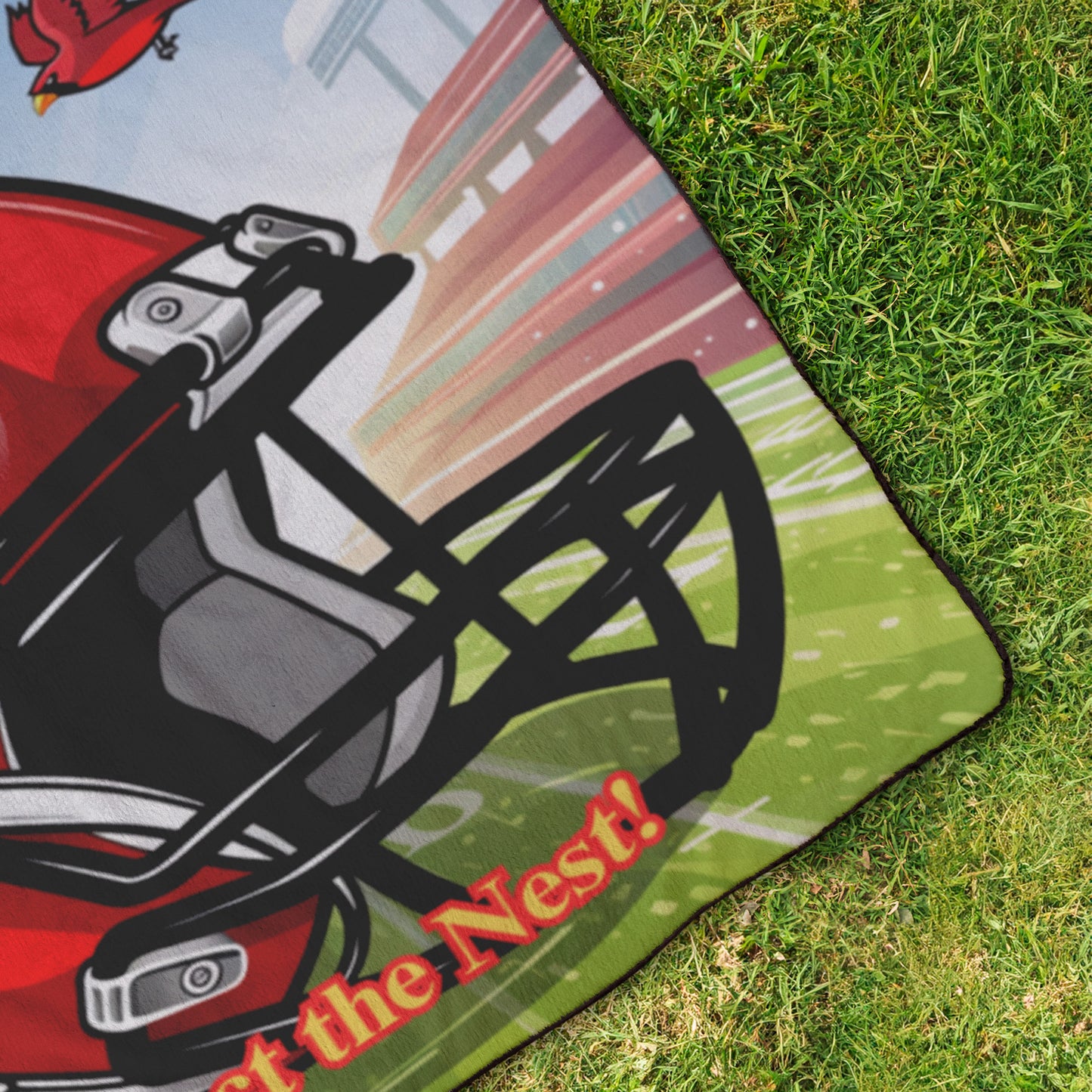 Cardinals Stadium Blanket