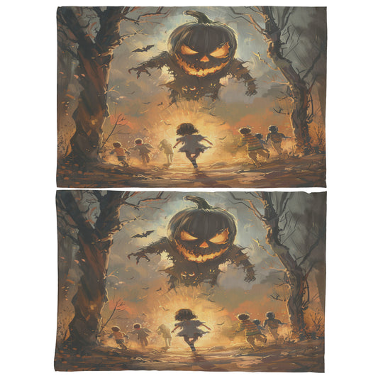 Carved Creepies Pillowcase Set