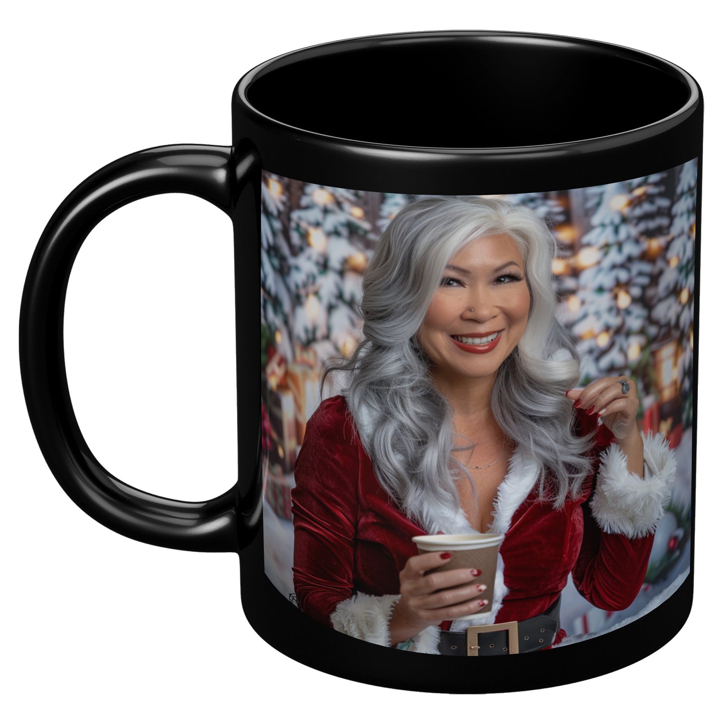 Christmas is My Whole Vibe Mug (Black)