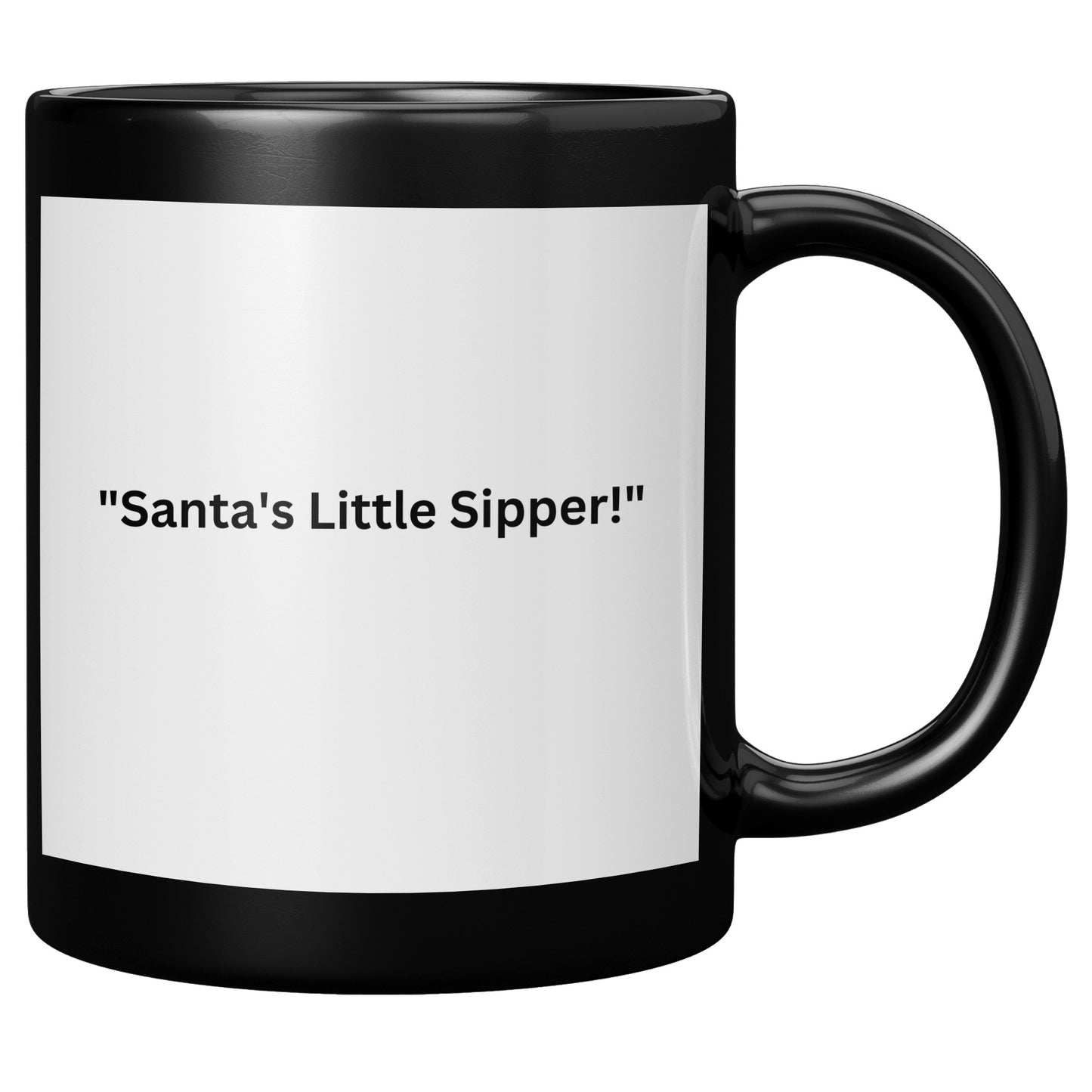 Crimson Claus Mug (Black)
