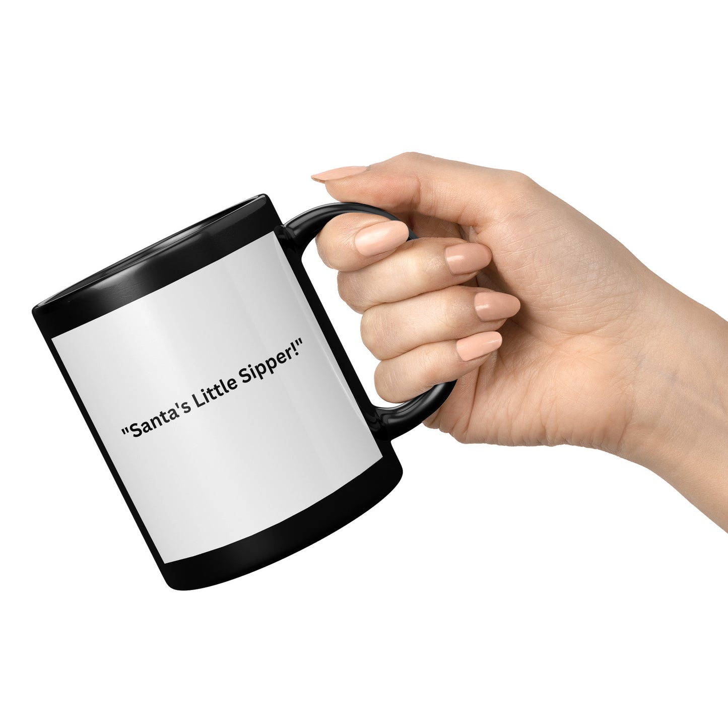 Crimson Claus Mug (Black)
