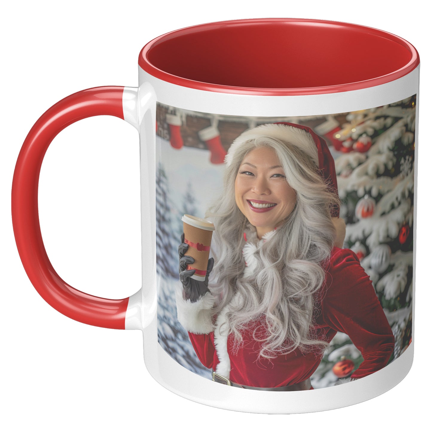 Crimson Claus Mug