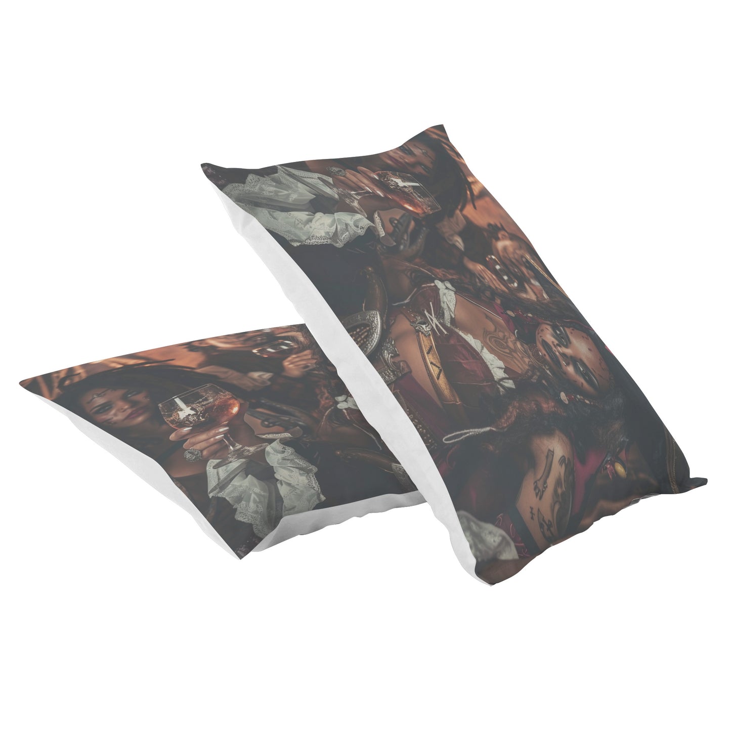 Dagger Diva Pillowcase Set