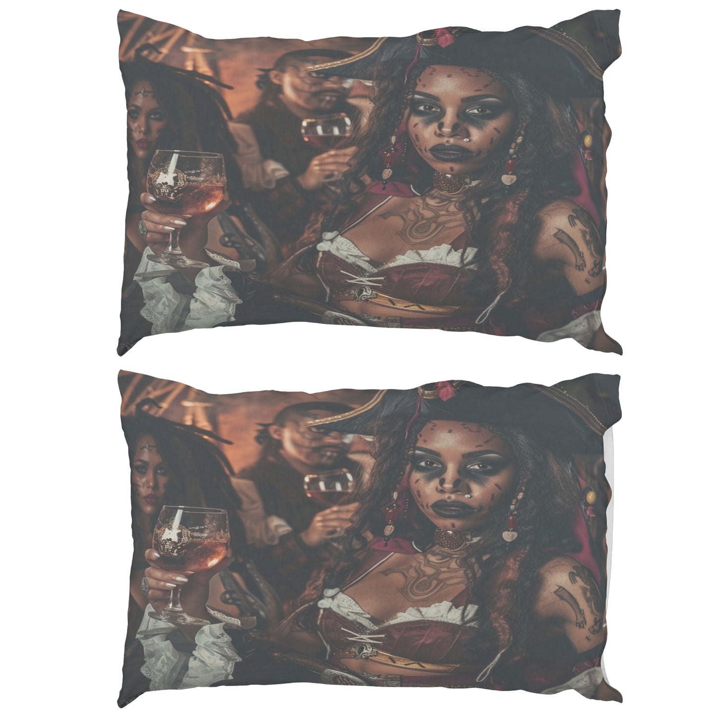 Dagger Diva Pillowcase Set