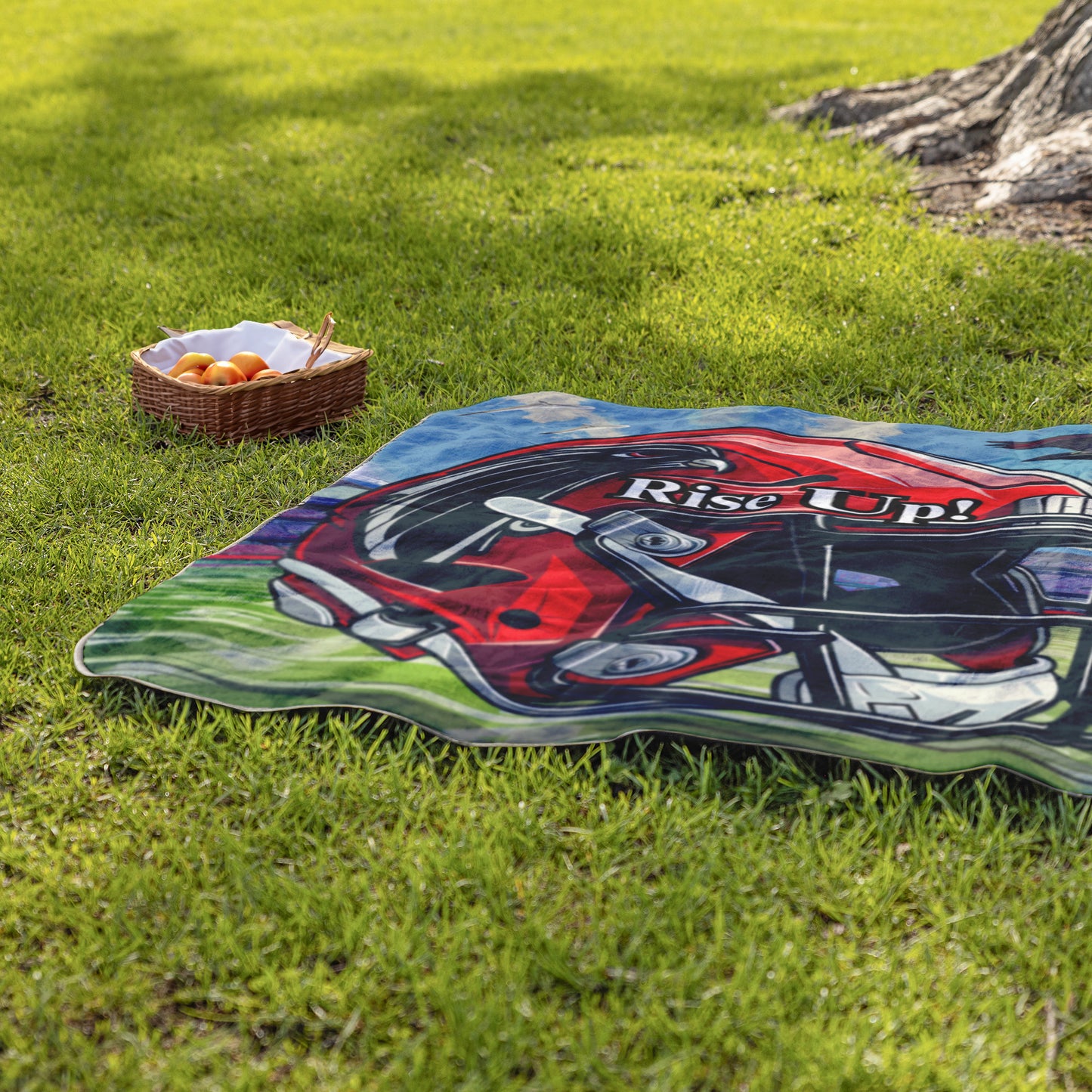 Falcon Stadium Blanket