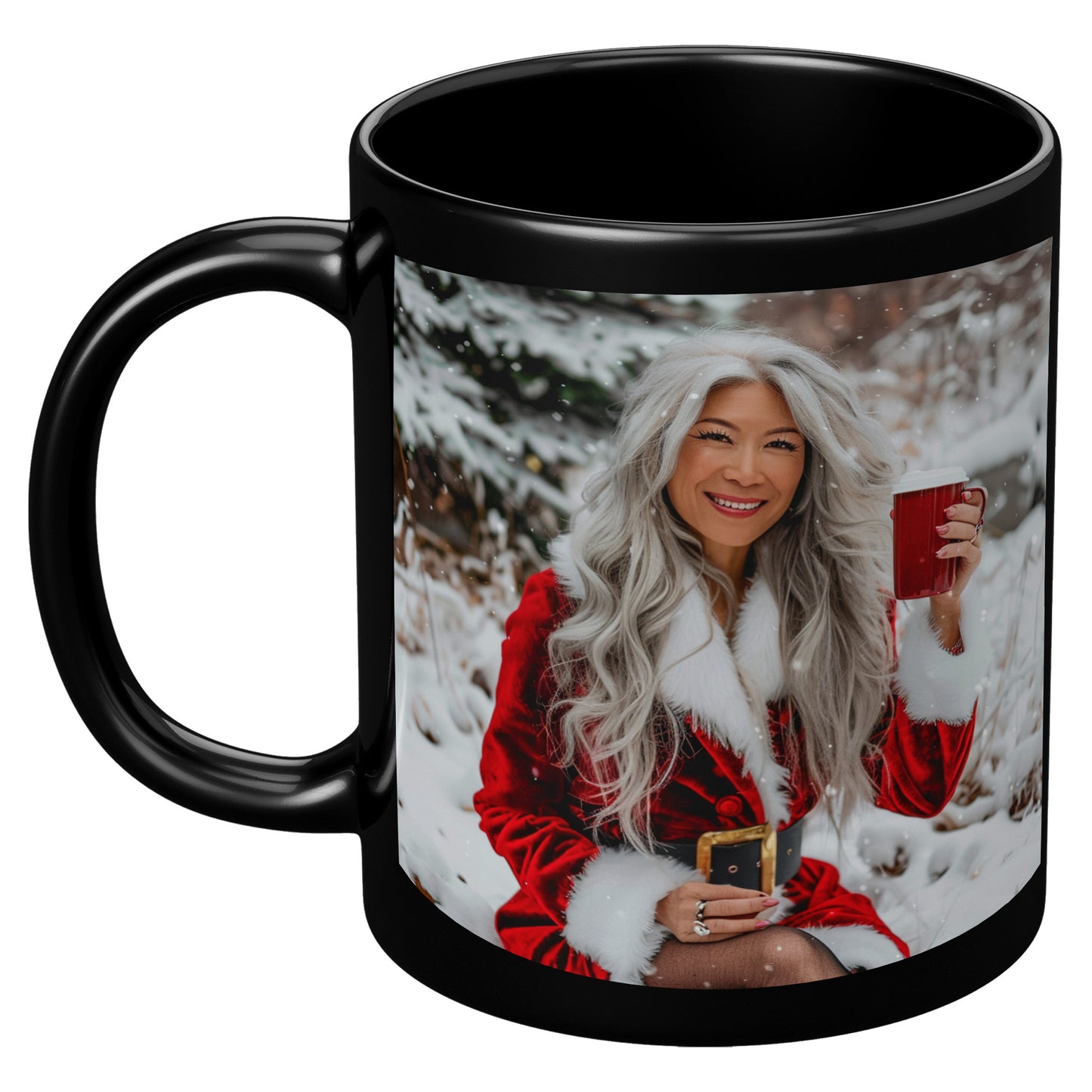 Frosty Queen Mug Black