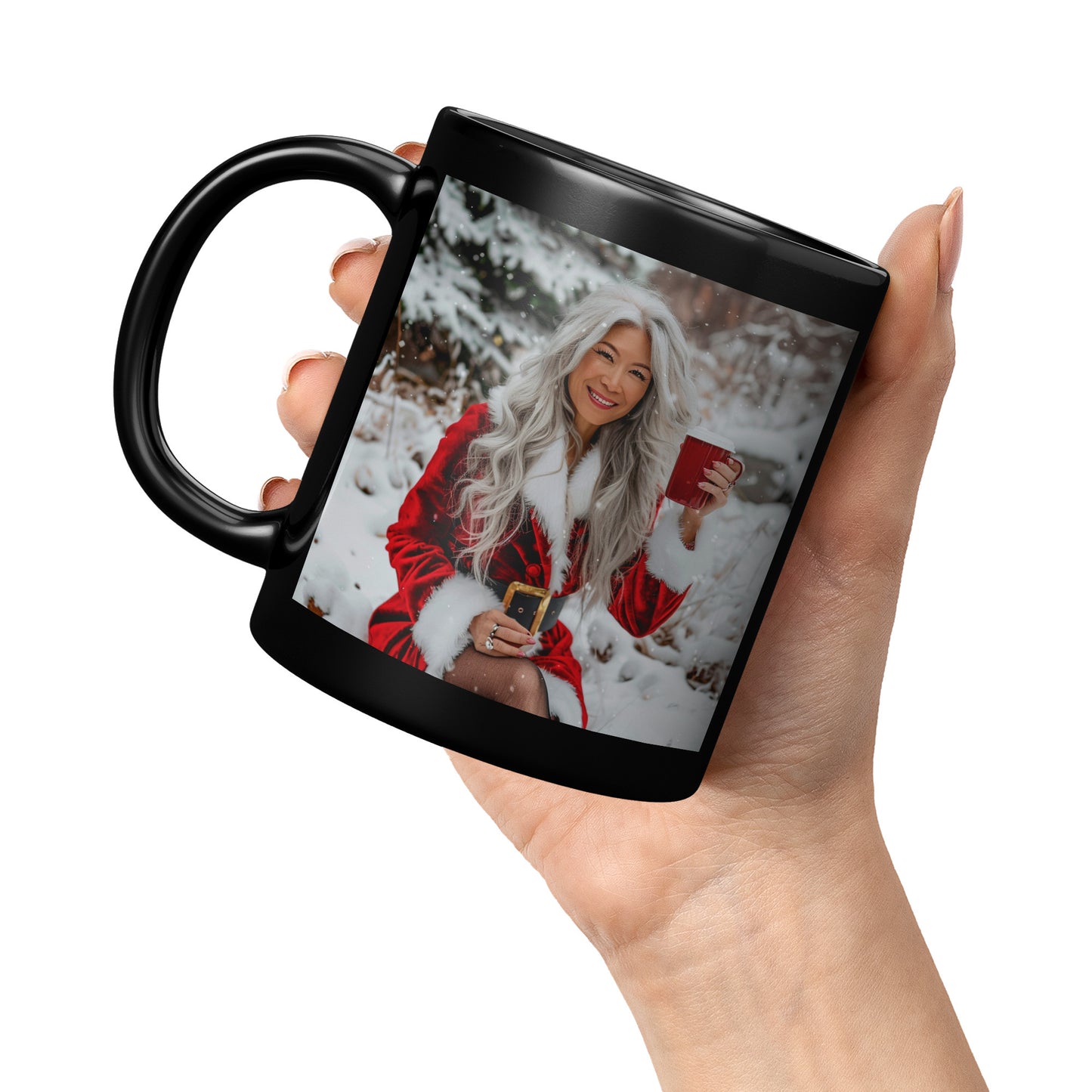Frosty Queen Mug Black