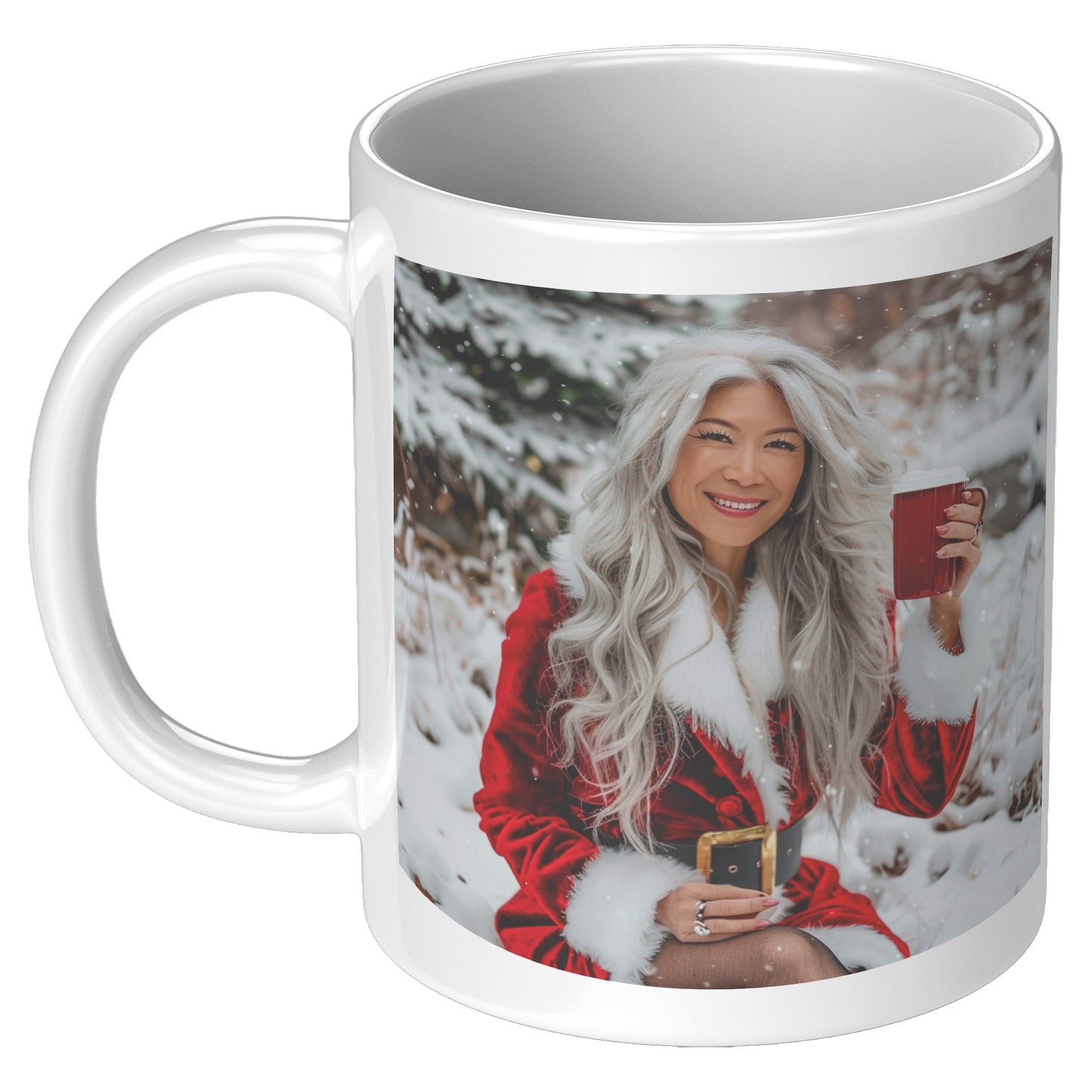 Frosty Queen Mug White