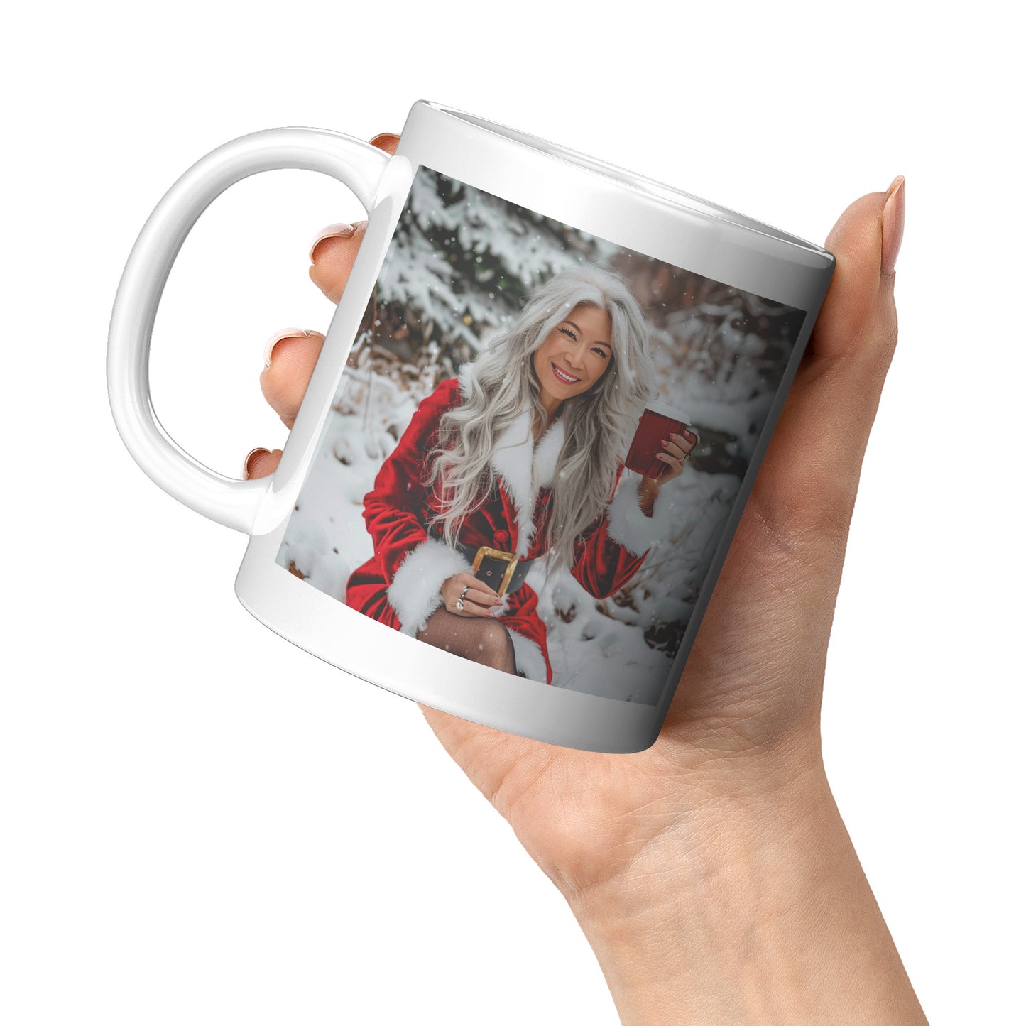Frosty Queen Mug White